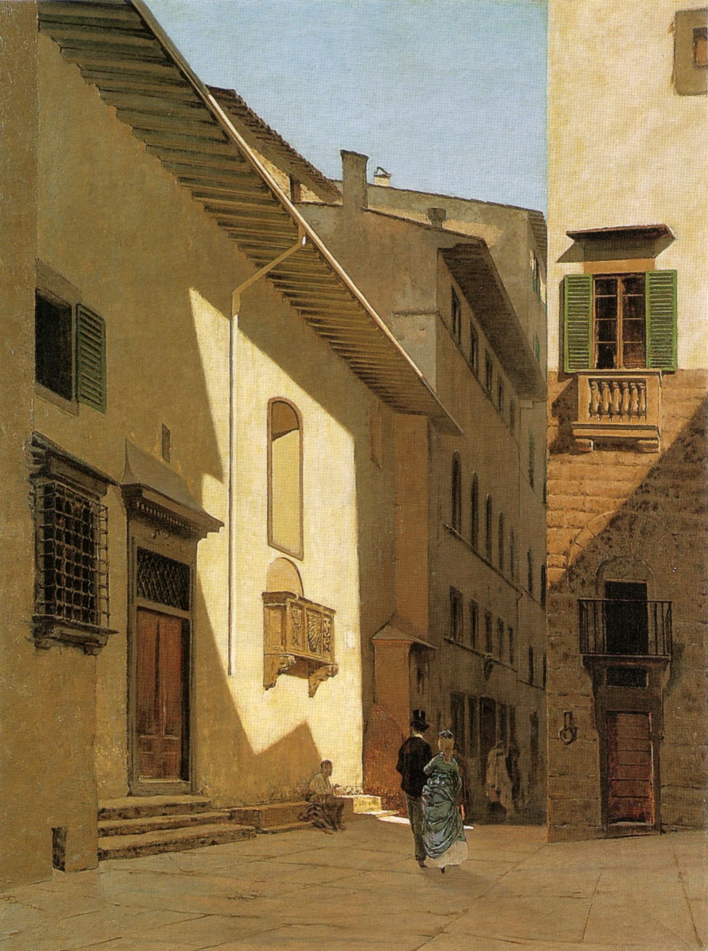 Santa Maria De' Bardi by Telemaco Signorini