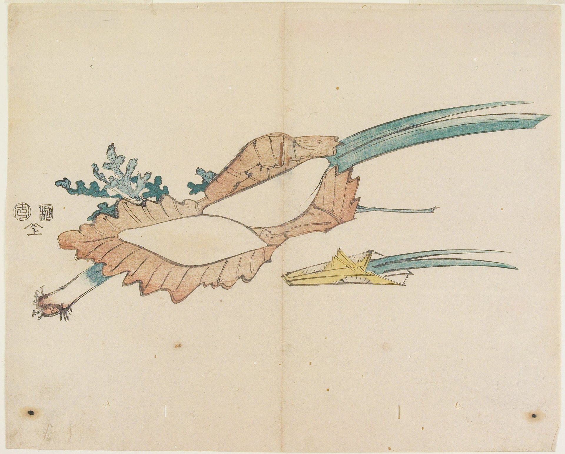 Rice Cake and Iris Leaves for the Boy's Festival by Yamada Hōgyoku