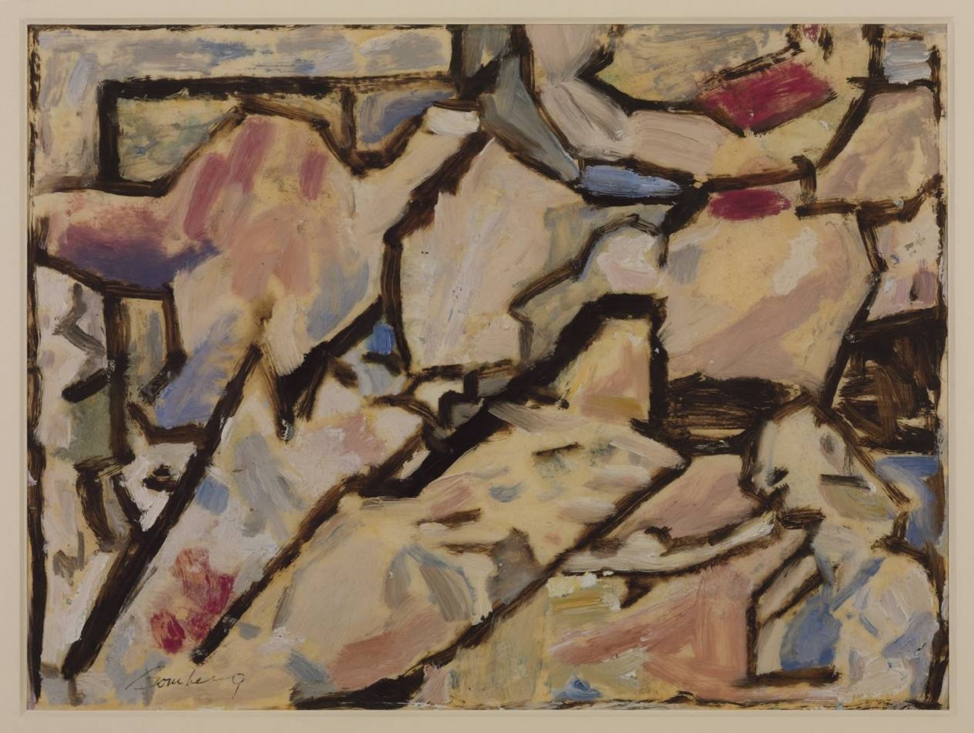 Imaginative Composition - 'The Tent' by David Bomberg