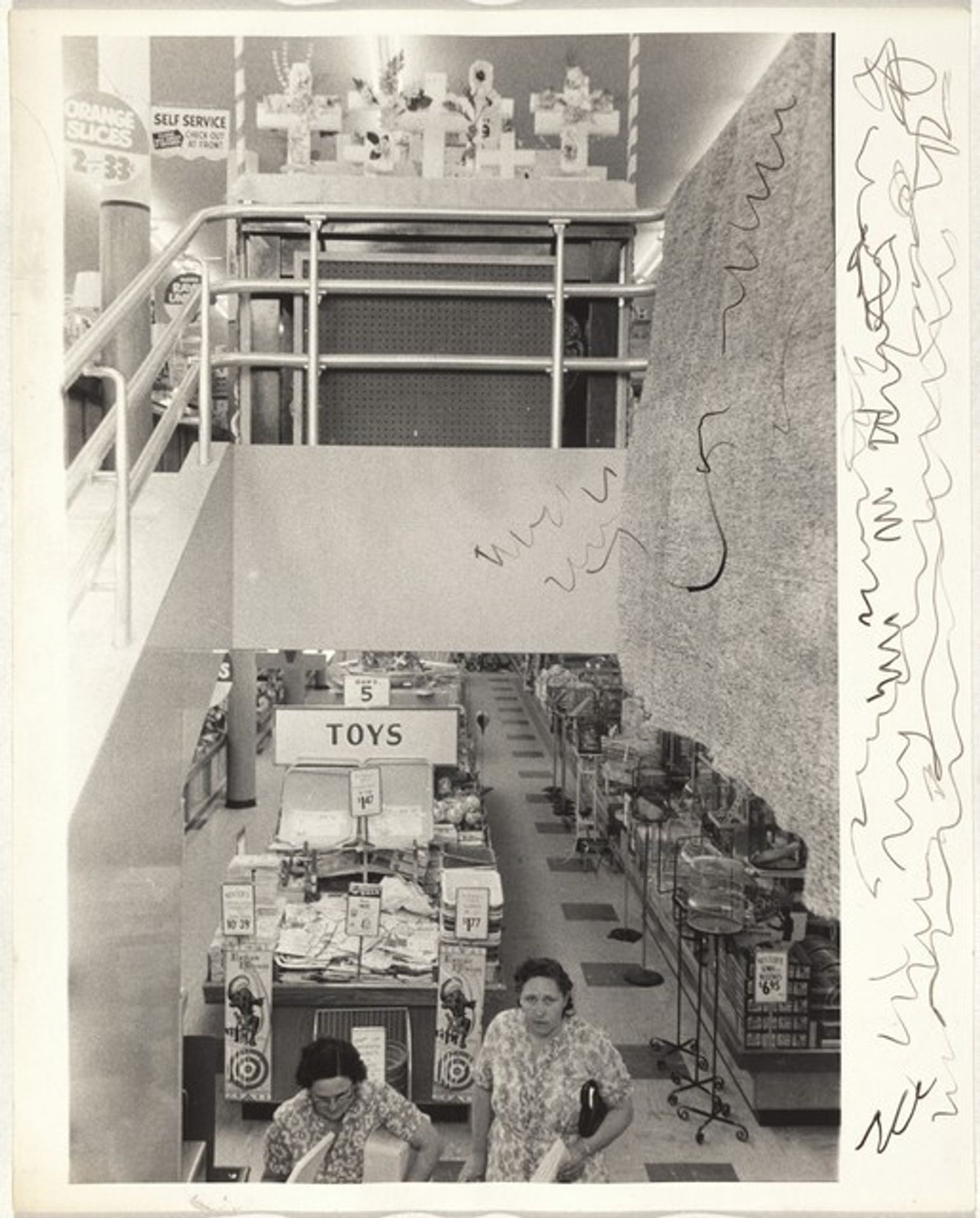 Dime store--Lincoln, Nebraska by Robert Frank