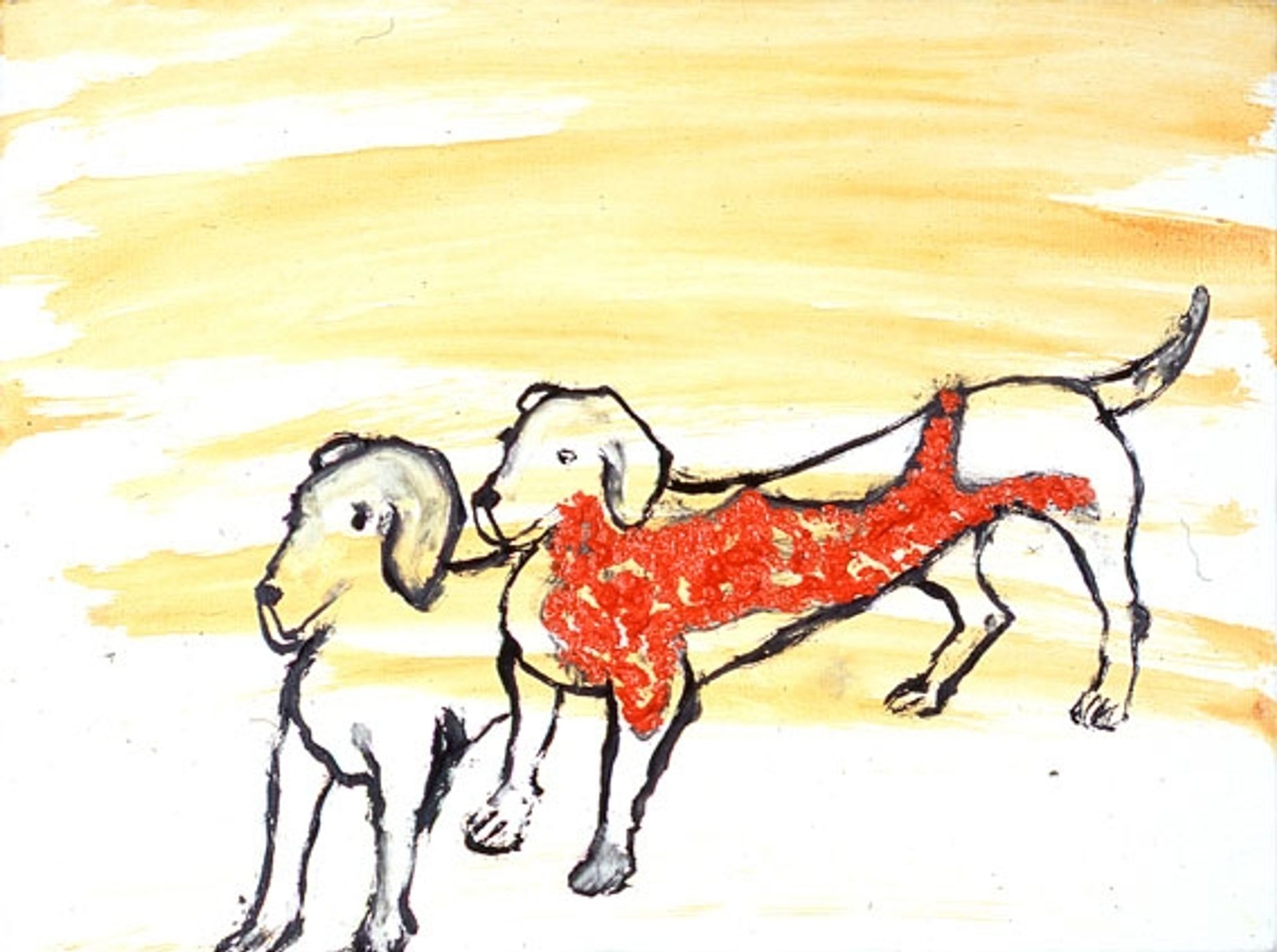 Caccia del poeta by Enzo Cucchi