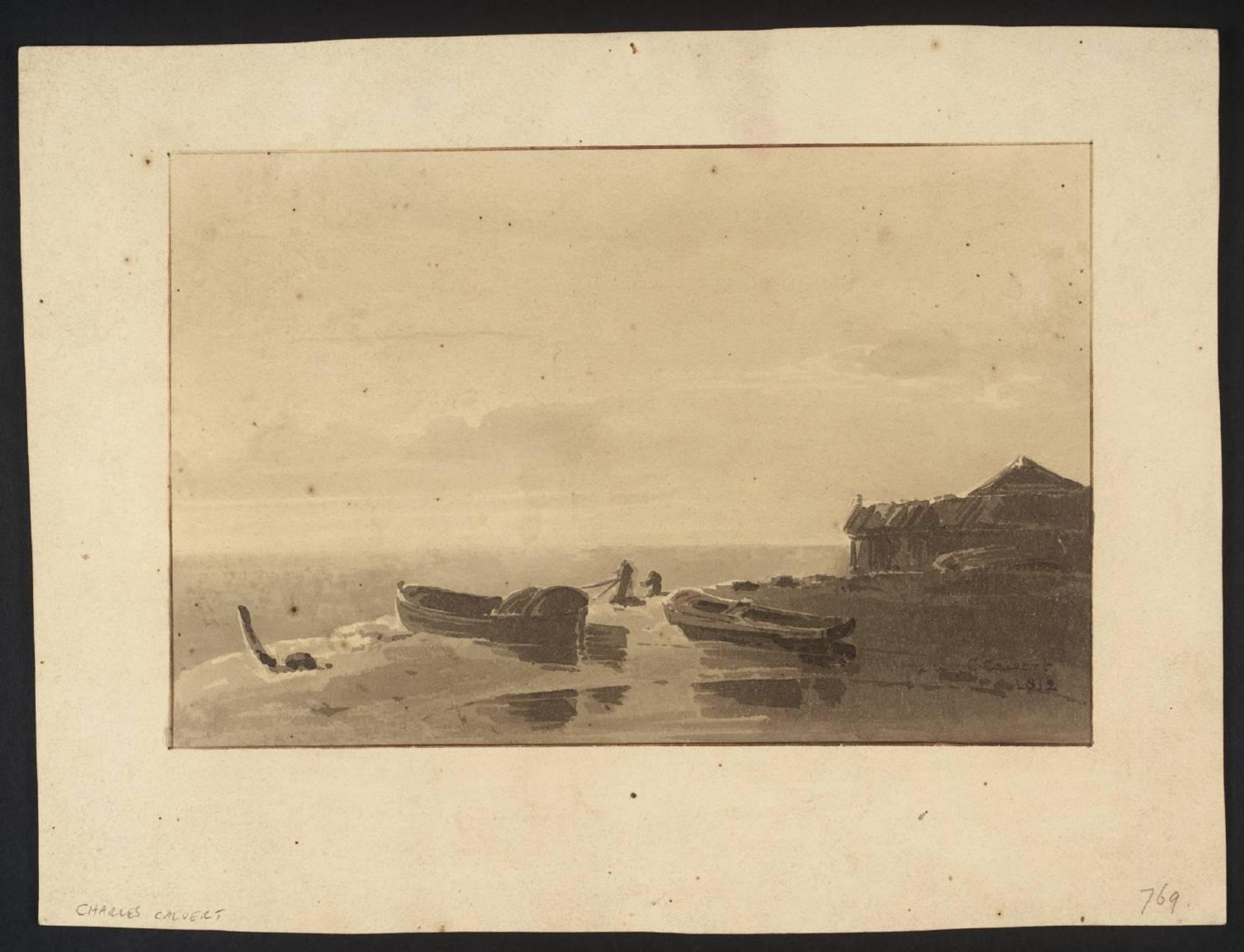 Coast Scene by  Charles Calvert