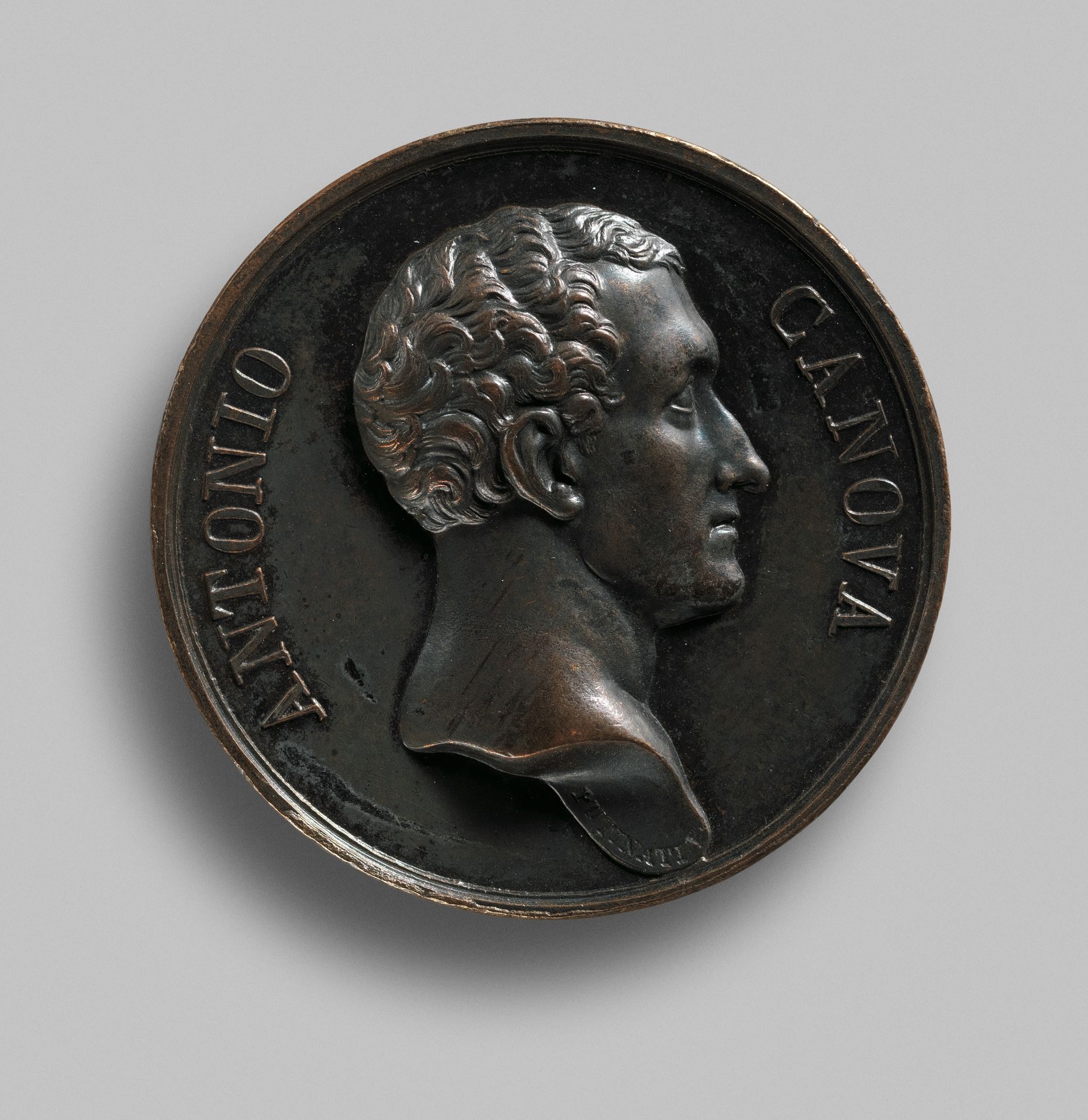 Portrait of Antonio Canova (1757–1822) by Francesco Putinati