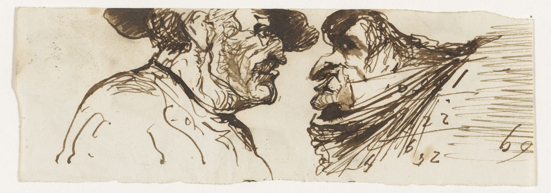 Twee koppen by Johannes Tavenraat
