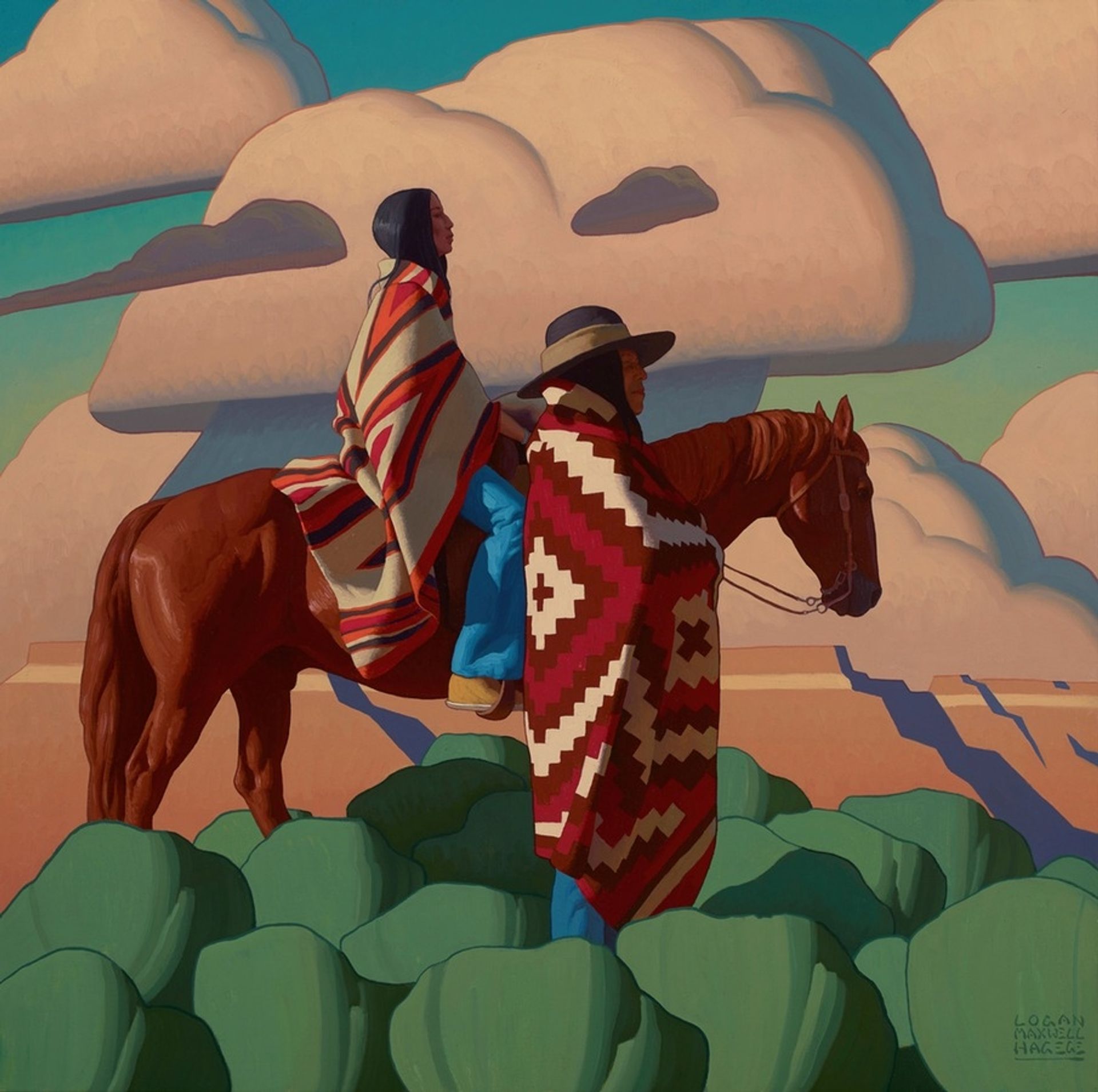 More Clouds, More Rain by Logan Maxwell Hagege