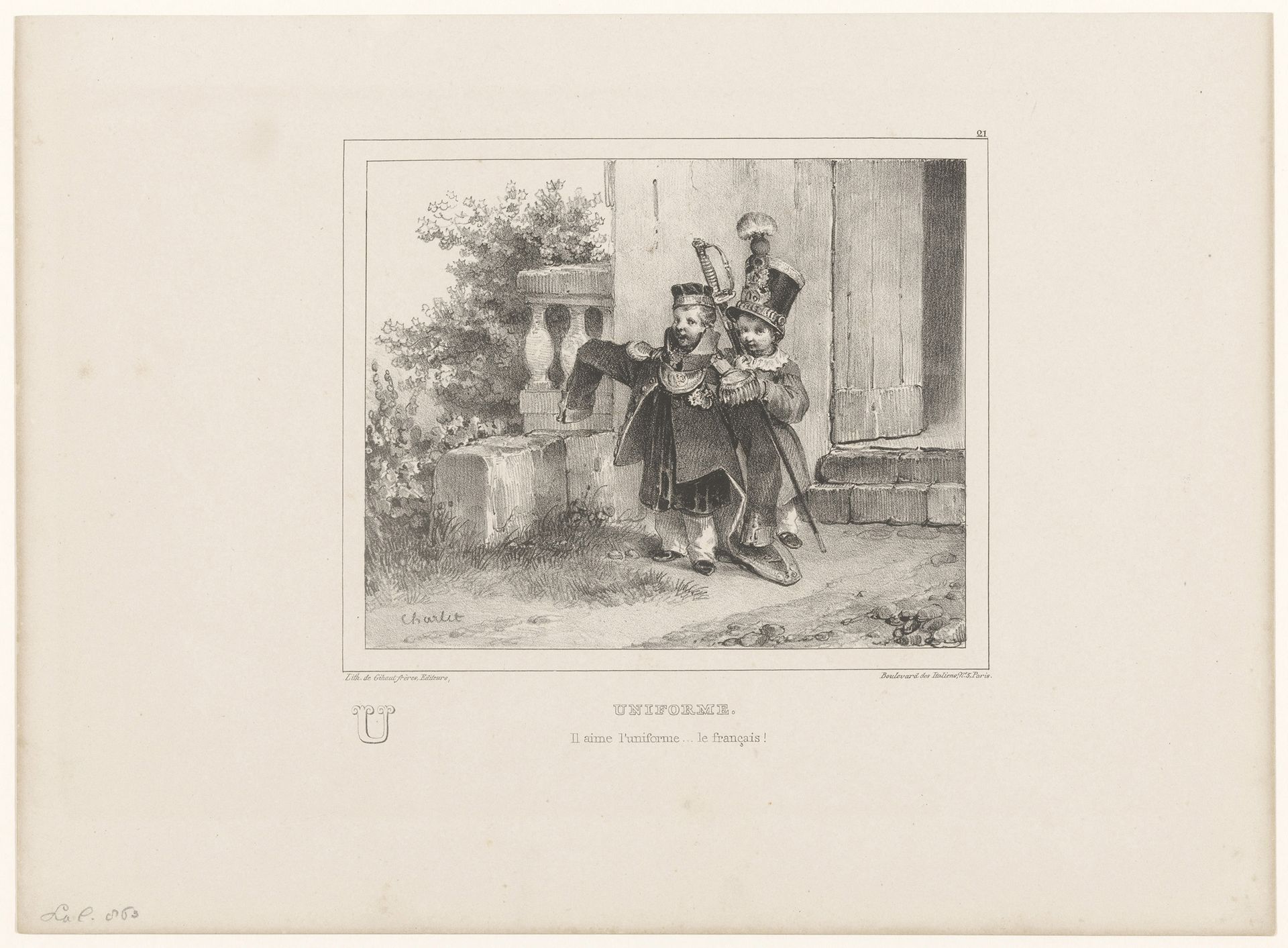 Uniform by Nicolas Toussaint Charlet