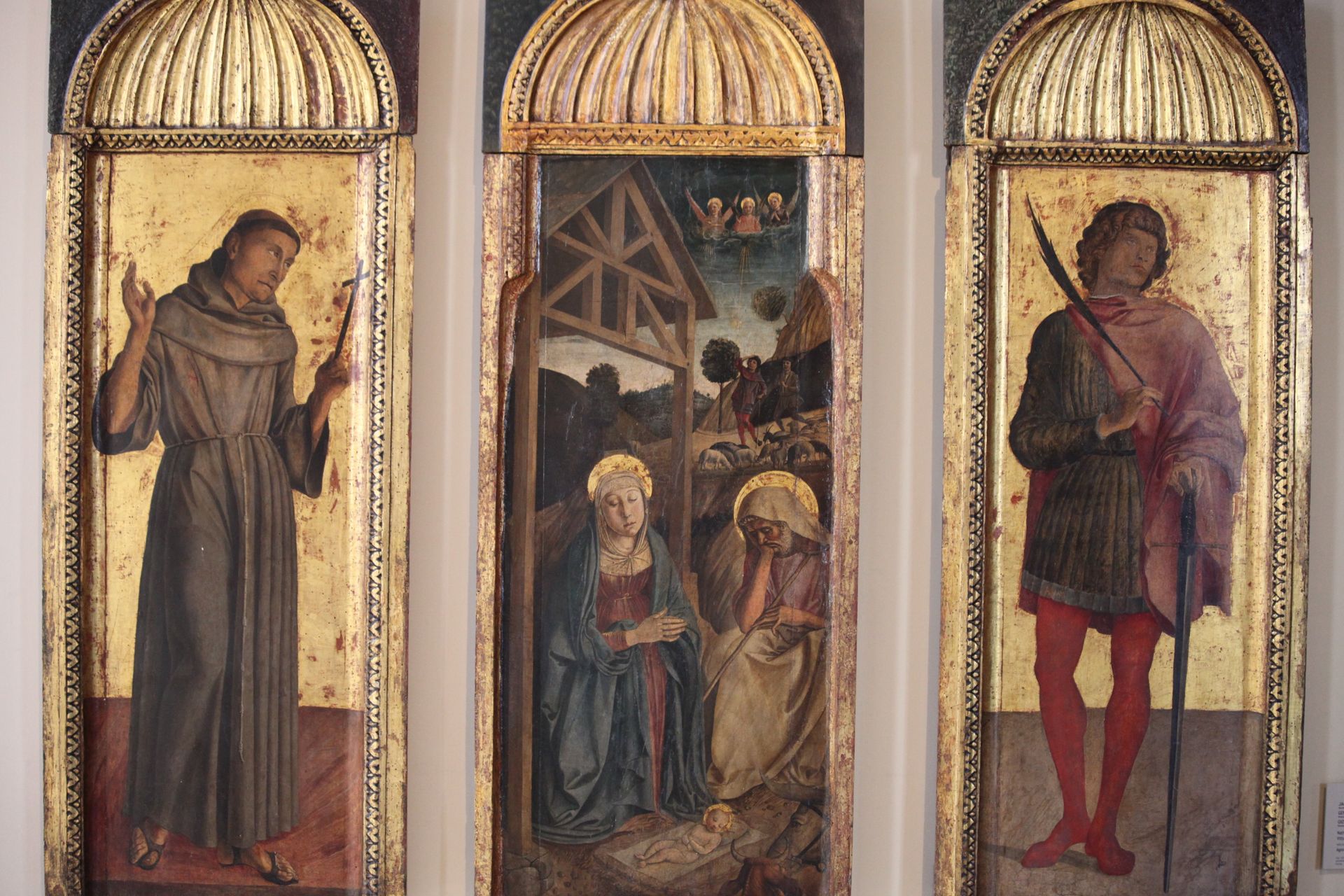 Trittico della Natività (detail) by Gentile Bellini
