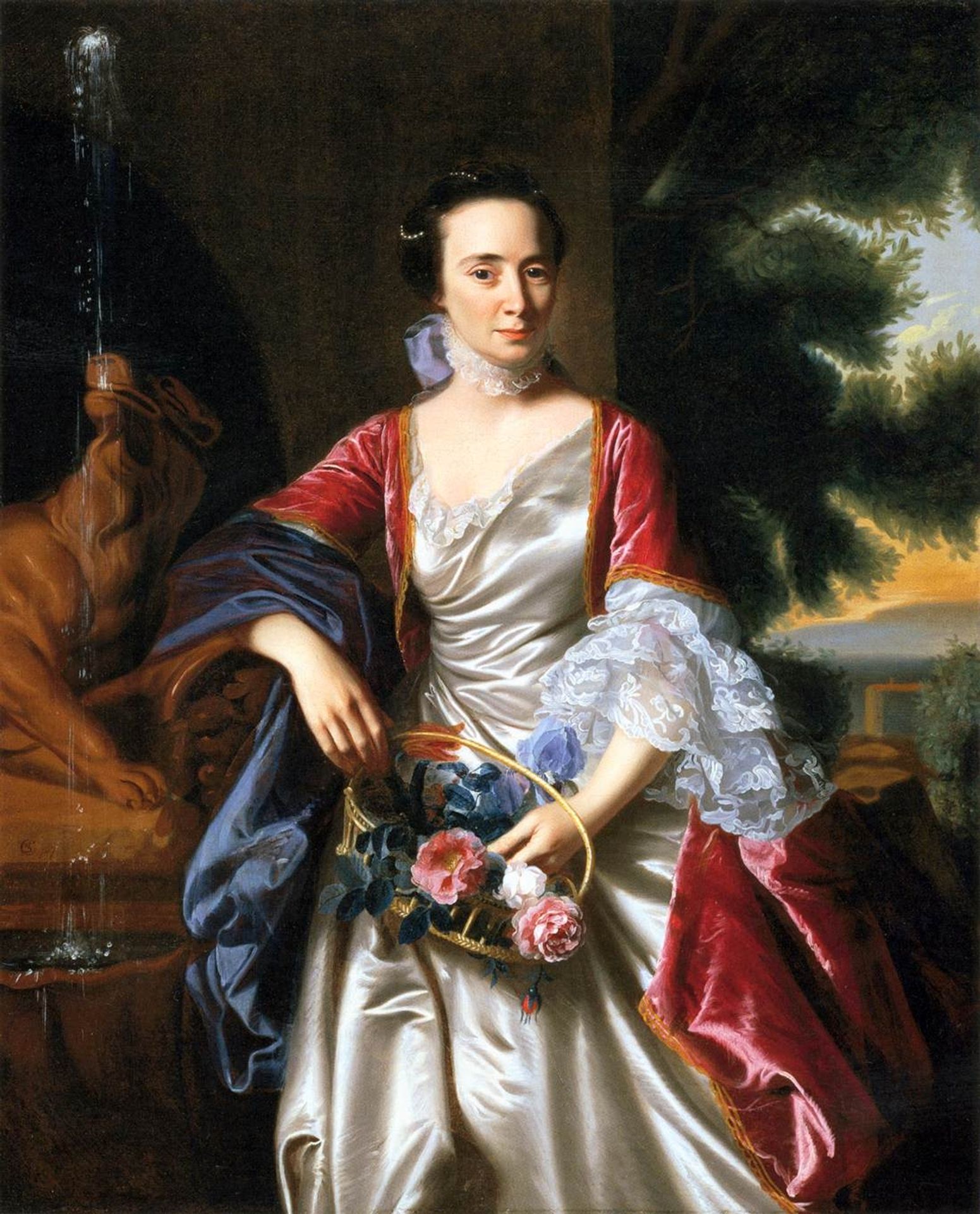 Portrait of Rebecca Boylston by John Singleton Copley