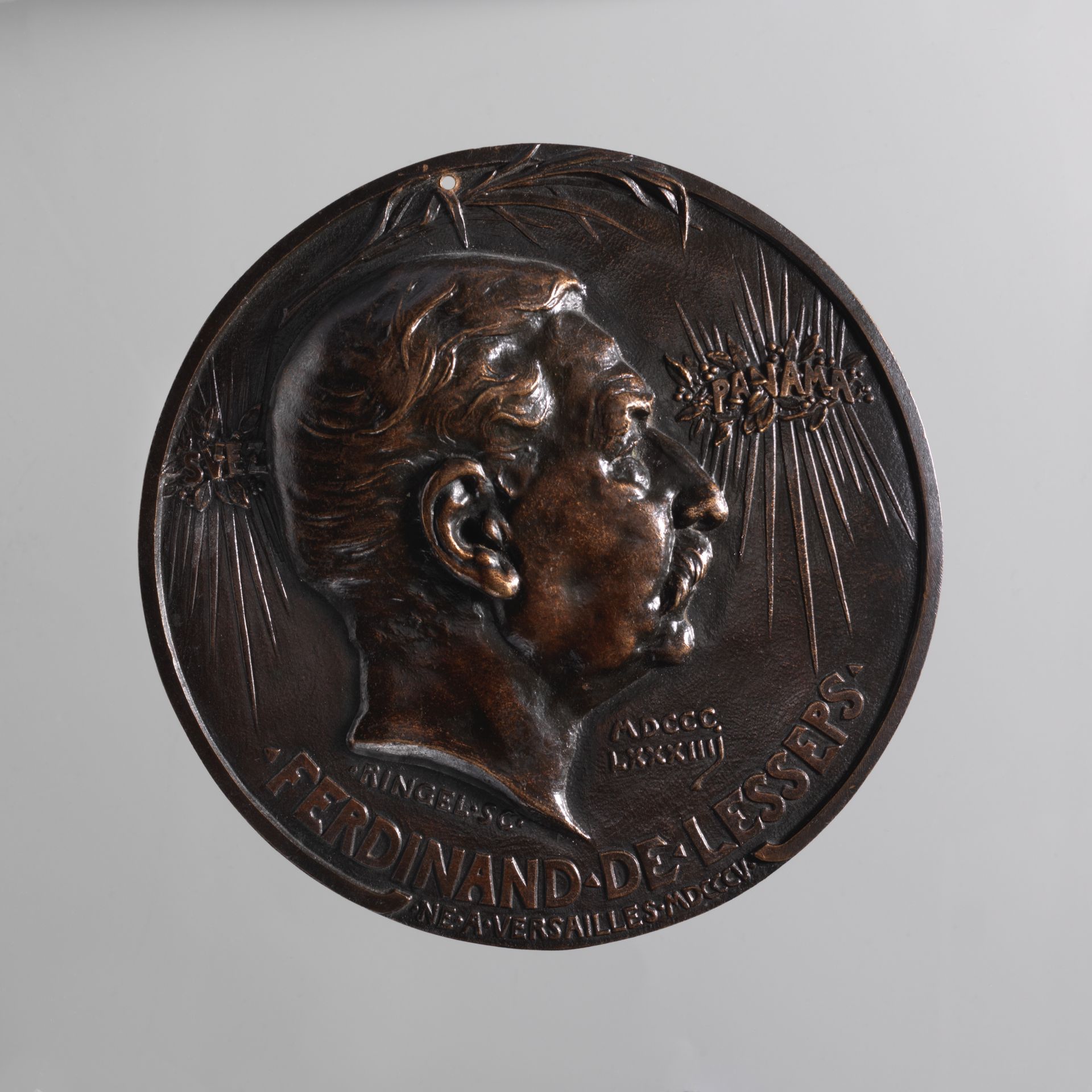 Ferdinand de Lesseps (French, Versailles 1805 – 1894 Guilly) by Jean-Désiré Ringel d'Illzach