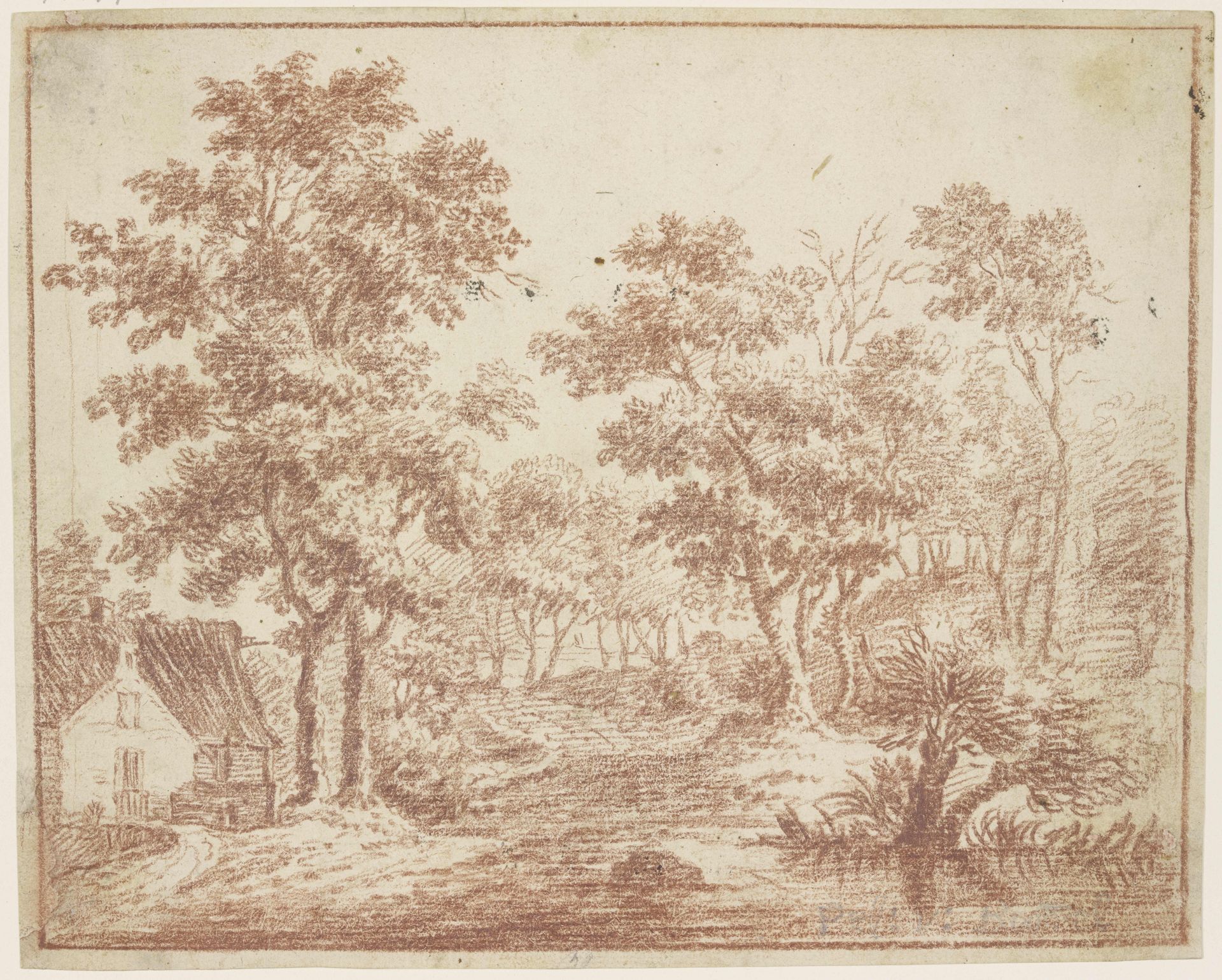 Landscape by Anthonie Waterloo