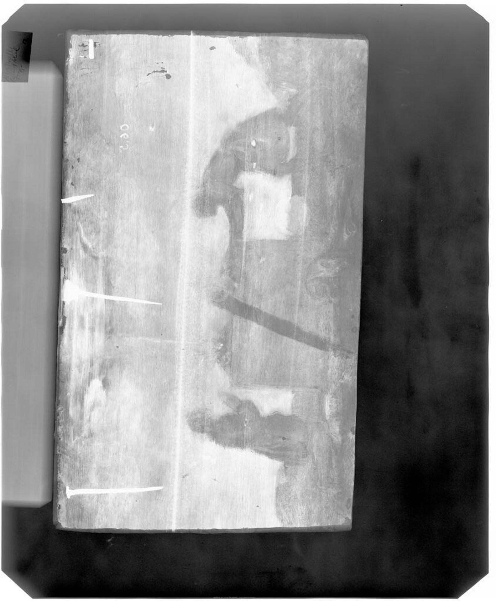X-radiograph(s) of "The Sacrifice of Cain and Abel" by Artist of original: Mariotto Albertinelli
