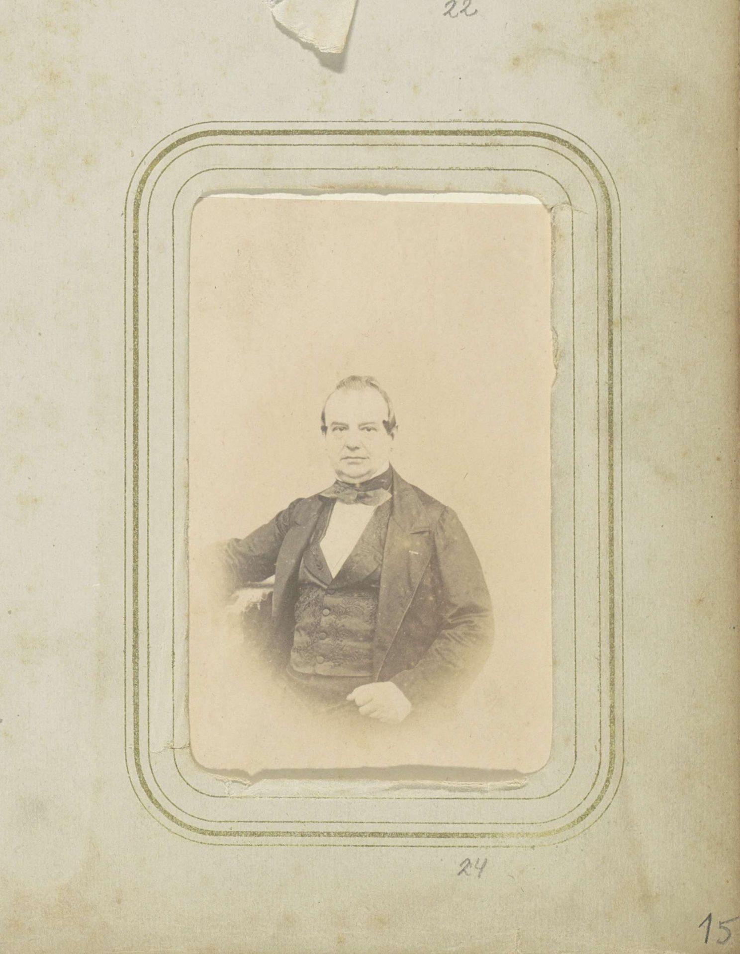 Portret van A.J. Swart by Anonymous