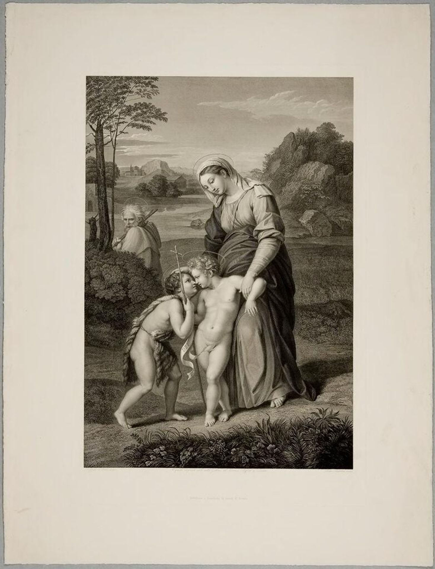 Madonna Del Passeggio by Pietro Anderloni