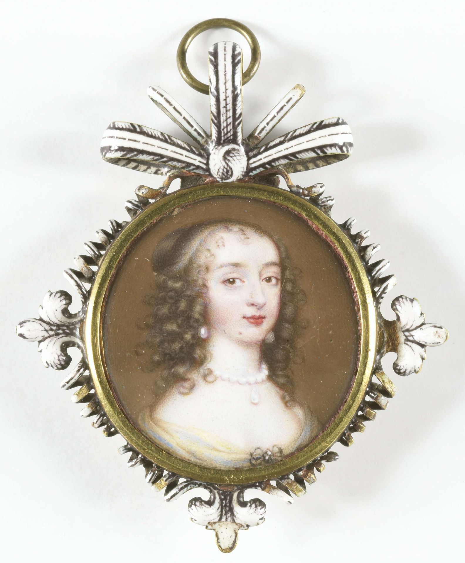 Mary Stuart (1631-1660), Consort of William II by Jean (le vieux) Petitot