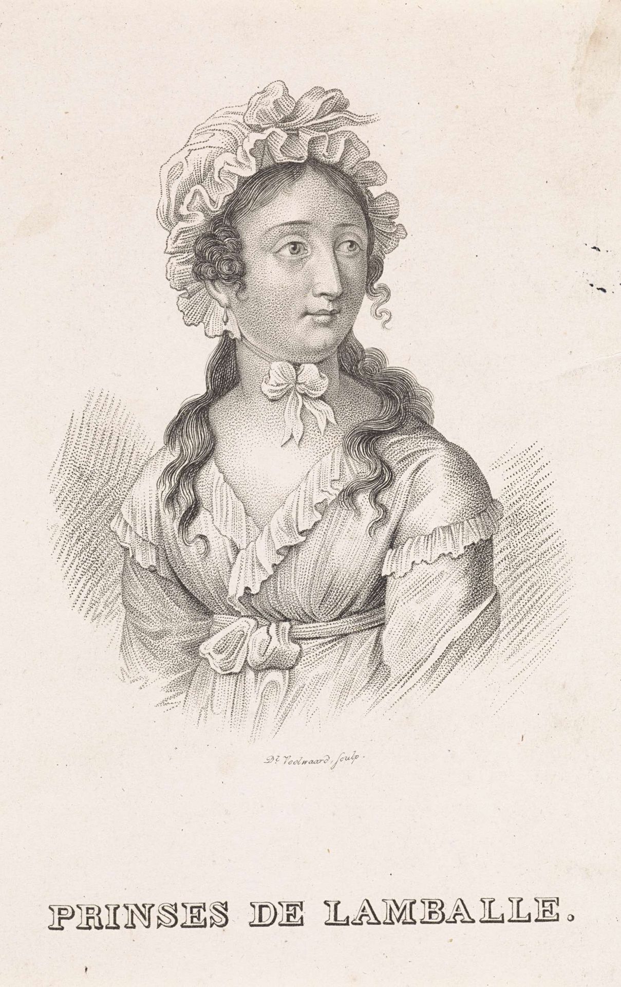 Portret van Maria Louise van Savoye-Carignano by Daniël (I) Veelwaard