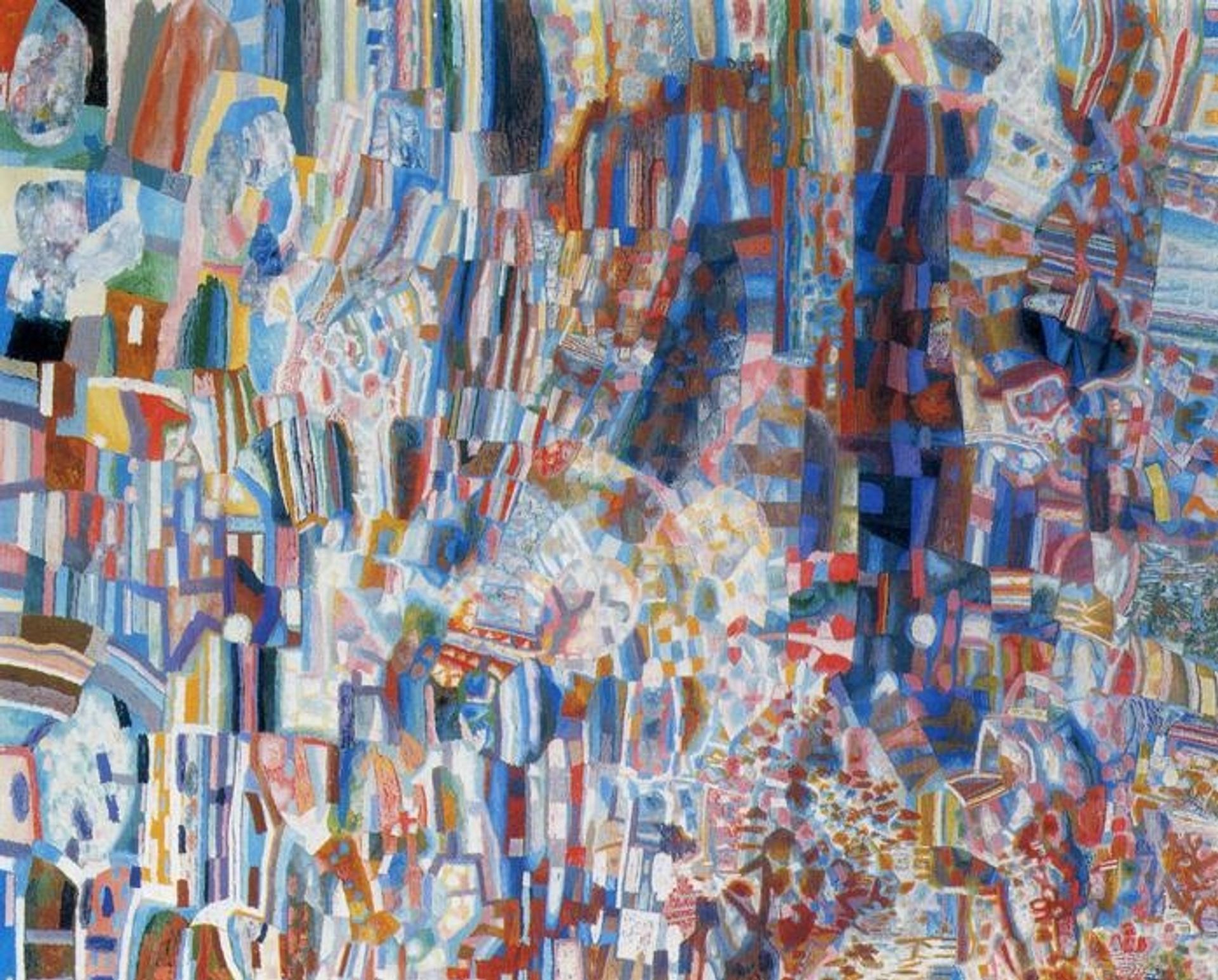 Composition by Pavel Filonov