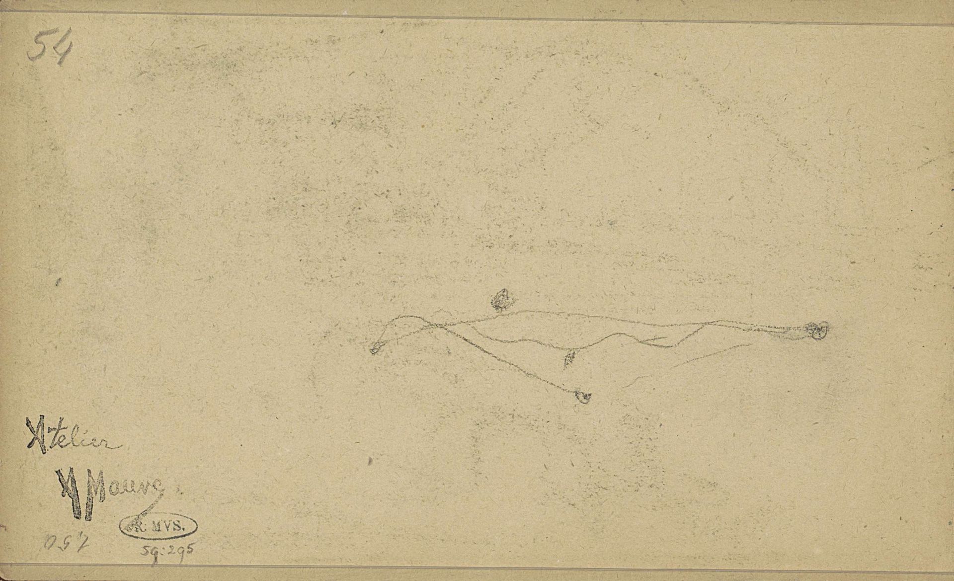 Studie by Anton Mauve