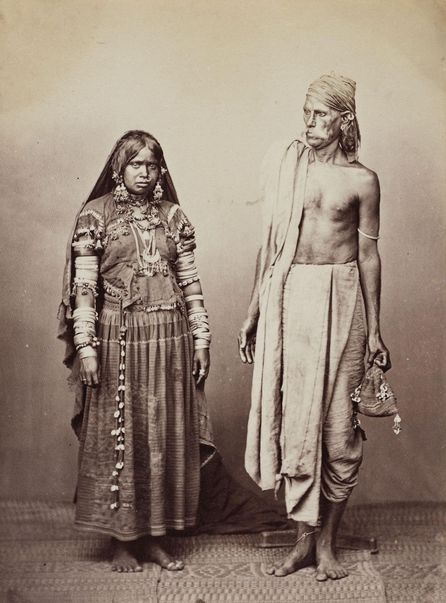 Untitled (Rajastahani Gypsies?) by Willoughby Wallace Hooper