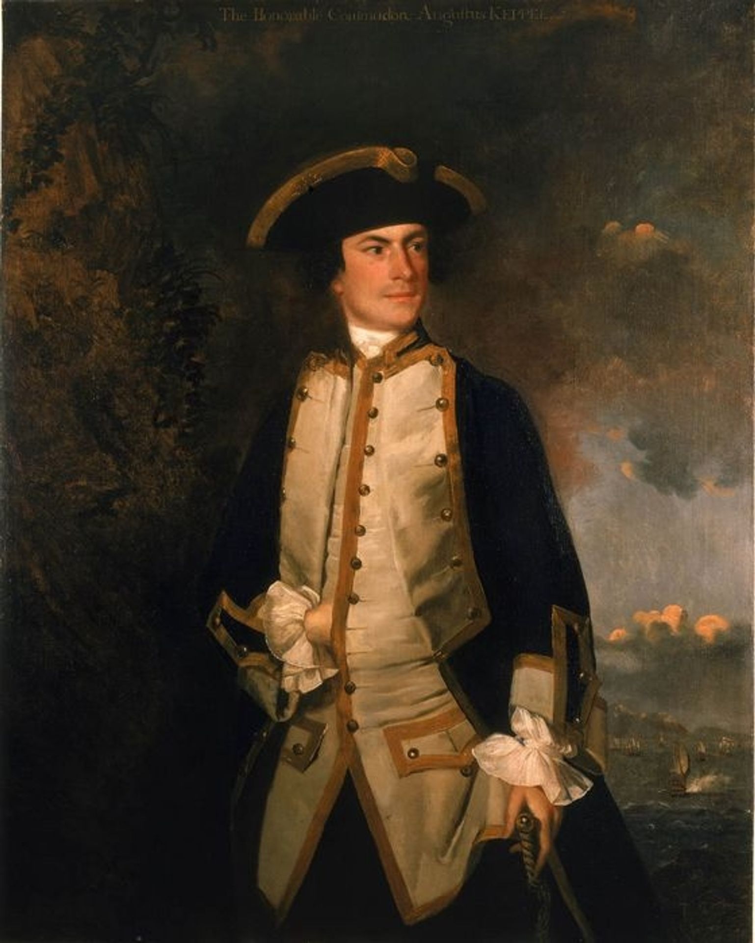Commodore the Honourable Augustus Keppel by Joshua Reynolds