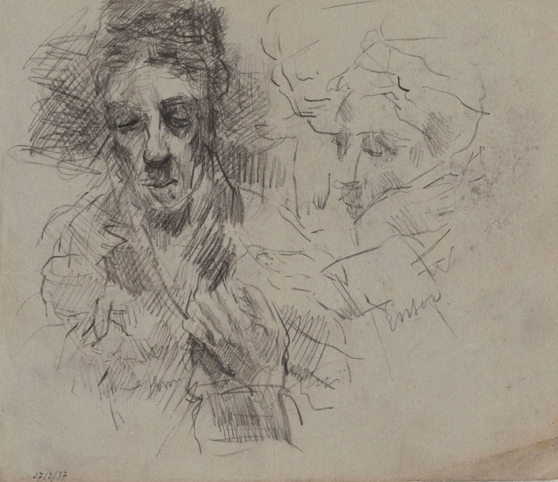 Ensor’s Mother by James Ensor