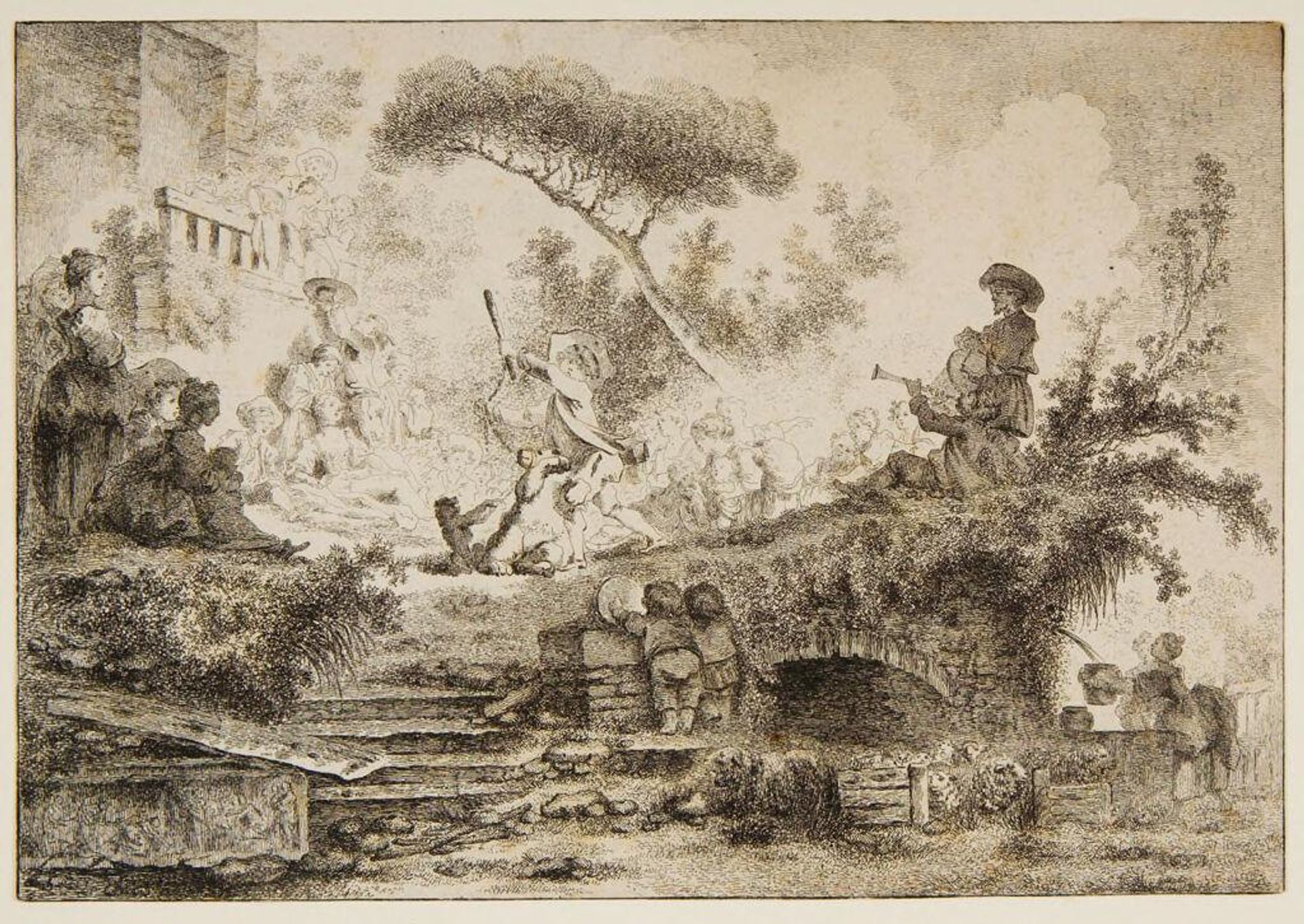 The Little Bear Trainer by Jean-Claude Richard, AbbÃ© de Saint-Non
