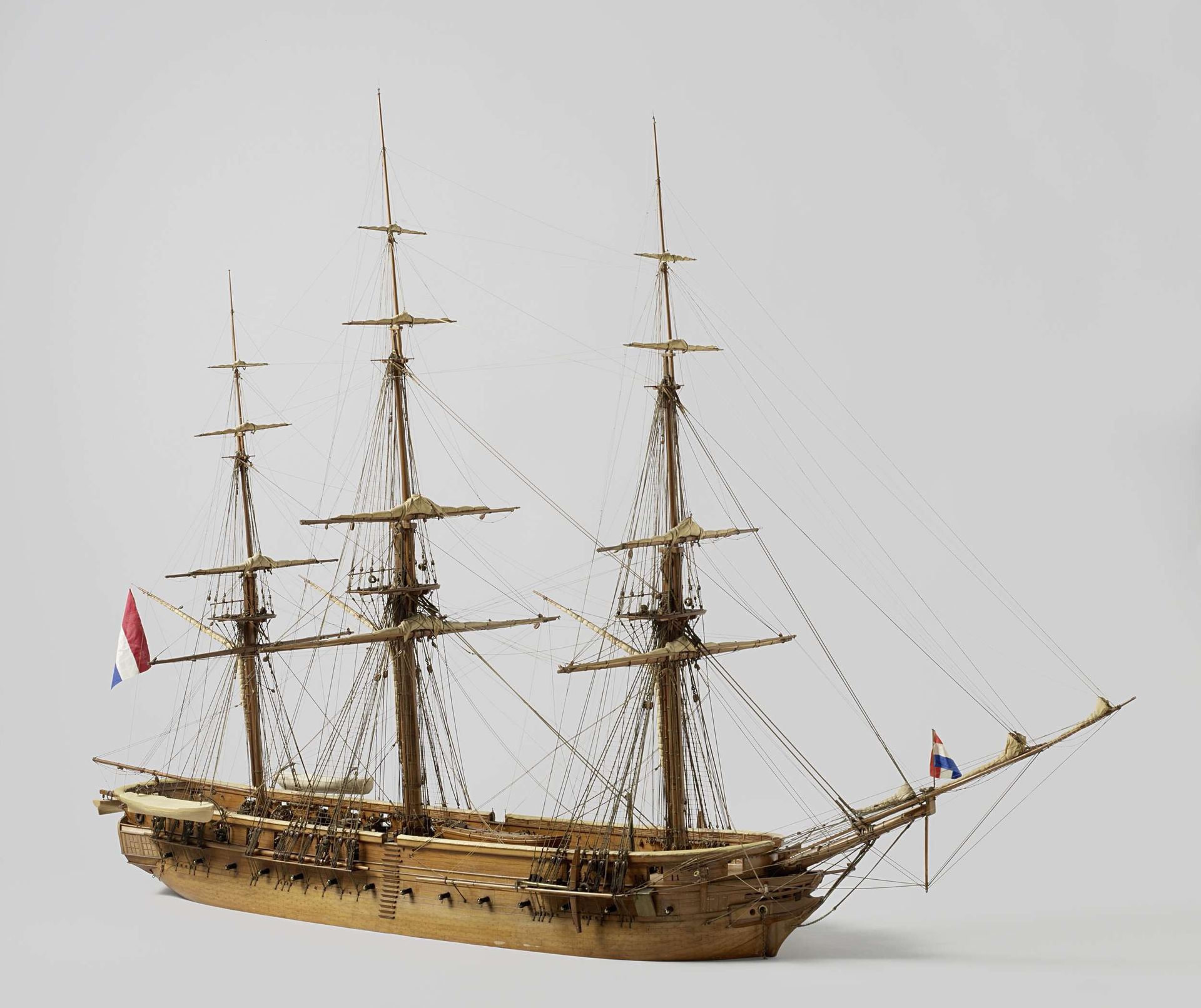 Model of a 44-Gun Frigate by Willem van Tongerloo