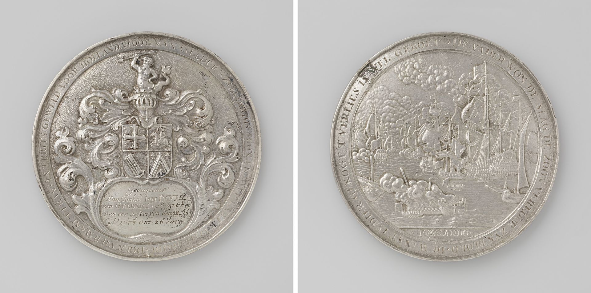 Sneuvelen van kapitein-ter-zee jonkheer Jan van Gelder by Anonymous