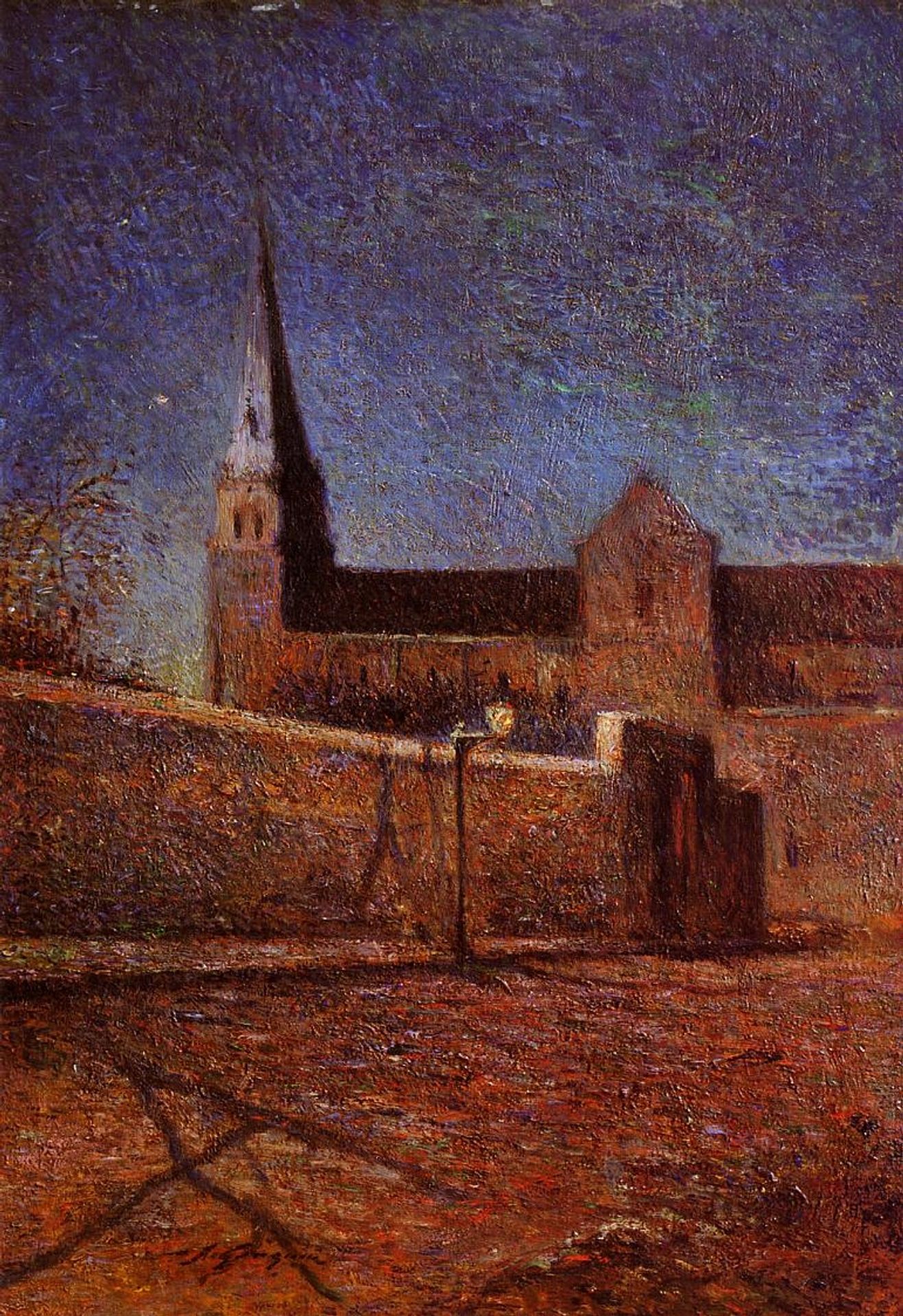 Vaugirard church by Paul Gauguin