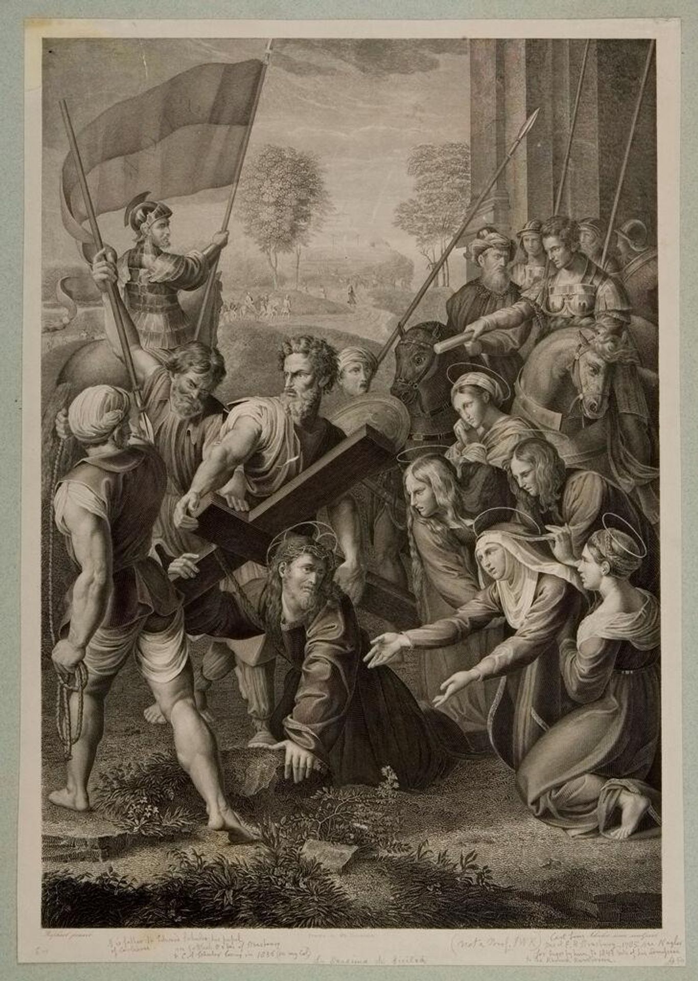 Christ Bearing the Cross by Carl Ludwig Schuler