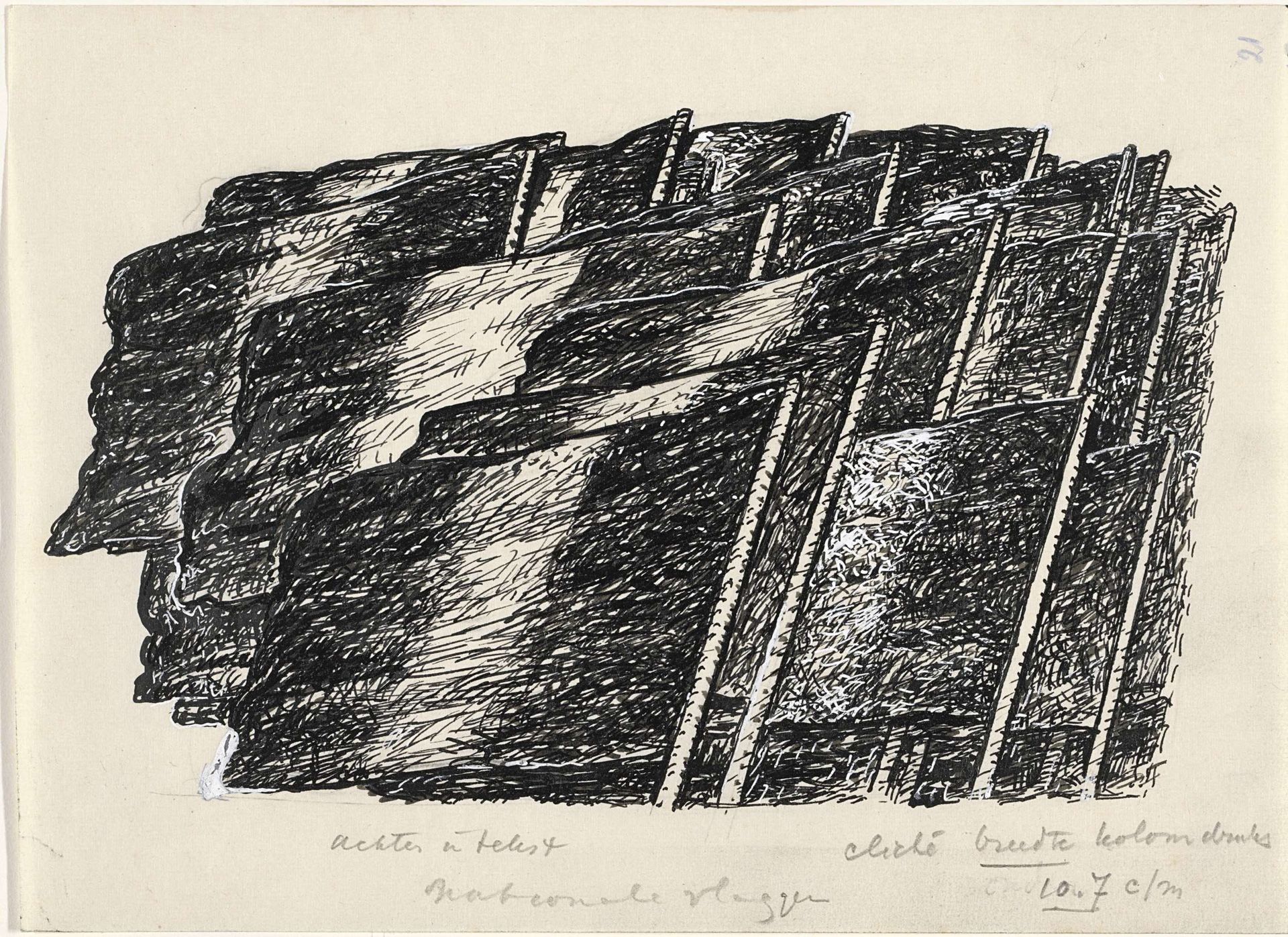 Nationale vlaggen by Leo Gestel