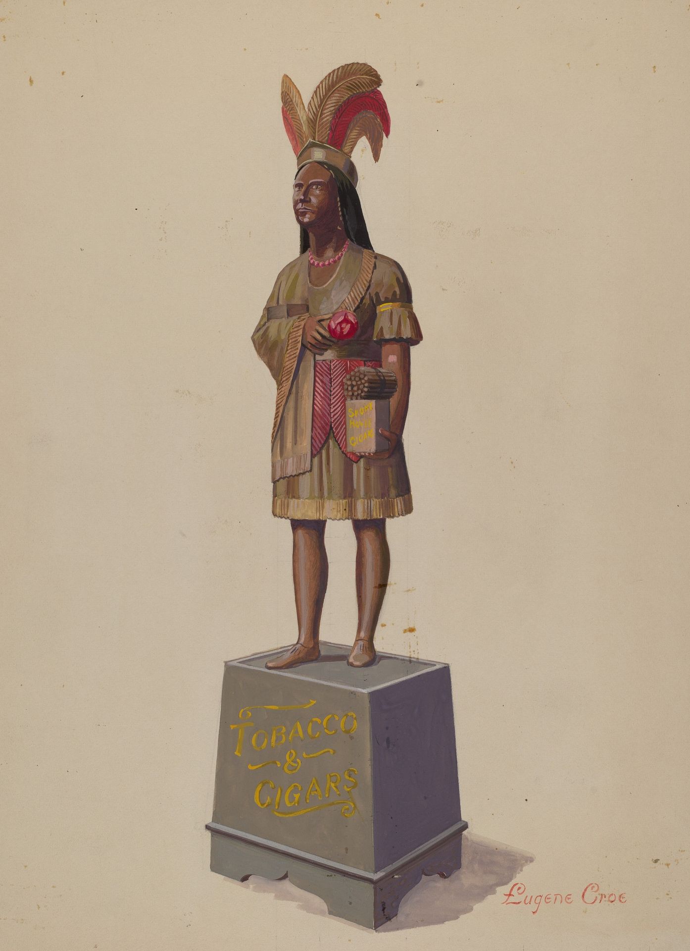 Tobacco Store Figure by Eugene Croe