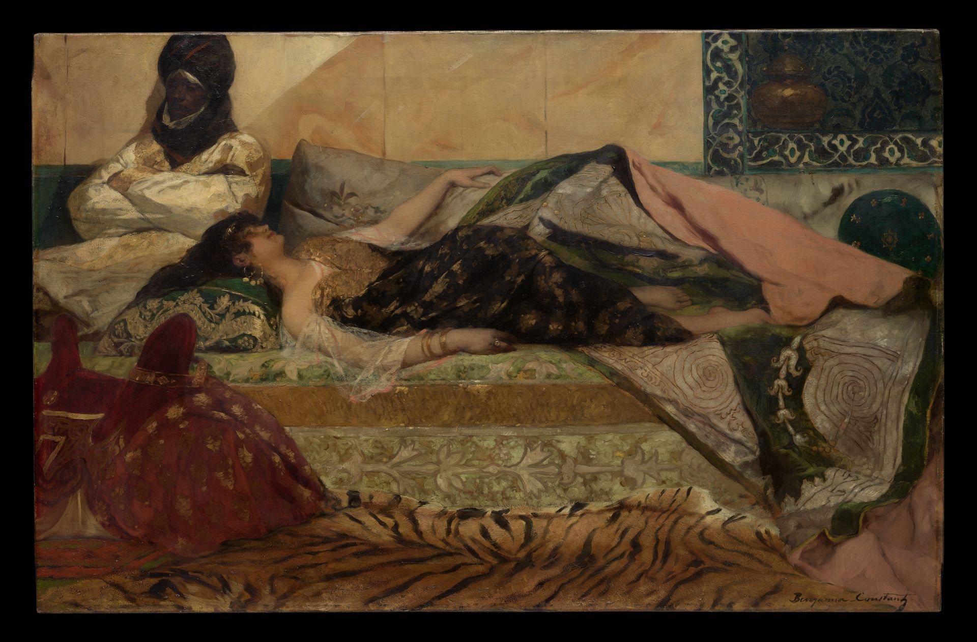 Odalisque by Jean-Joseph-Benjamin Constant