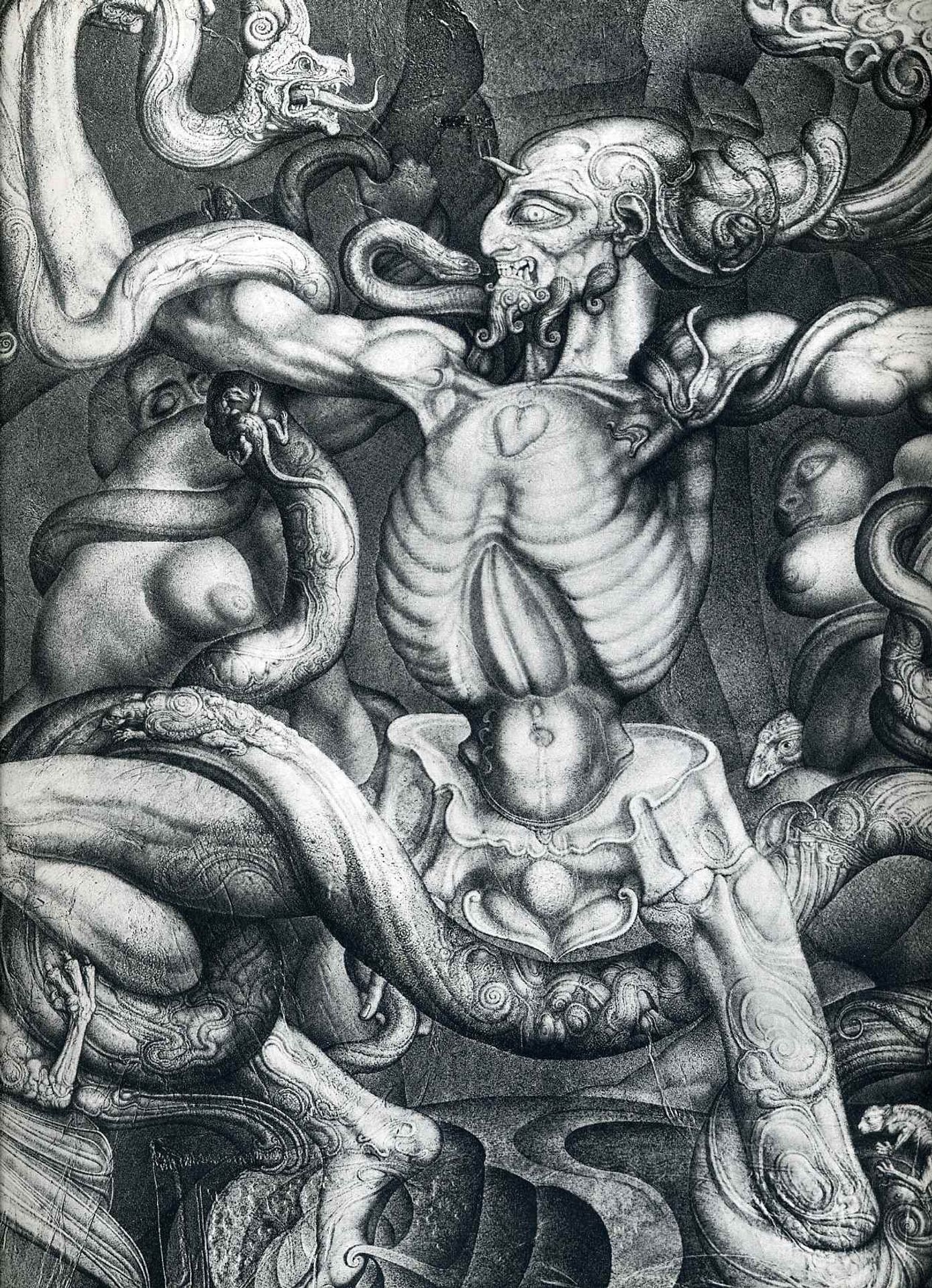 Anti-Laokoon by Ernst Fuchs
