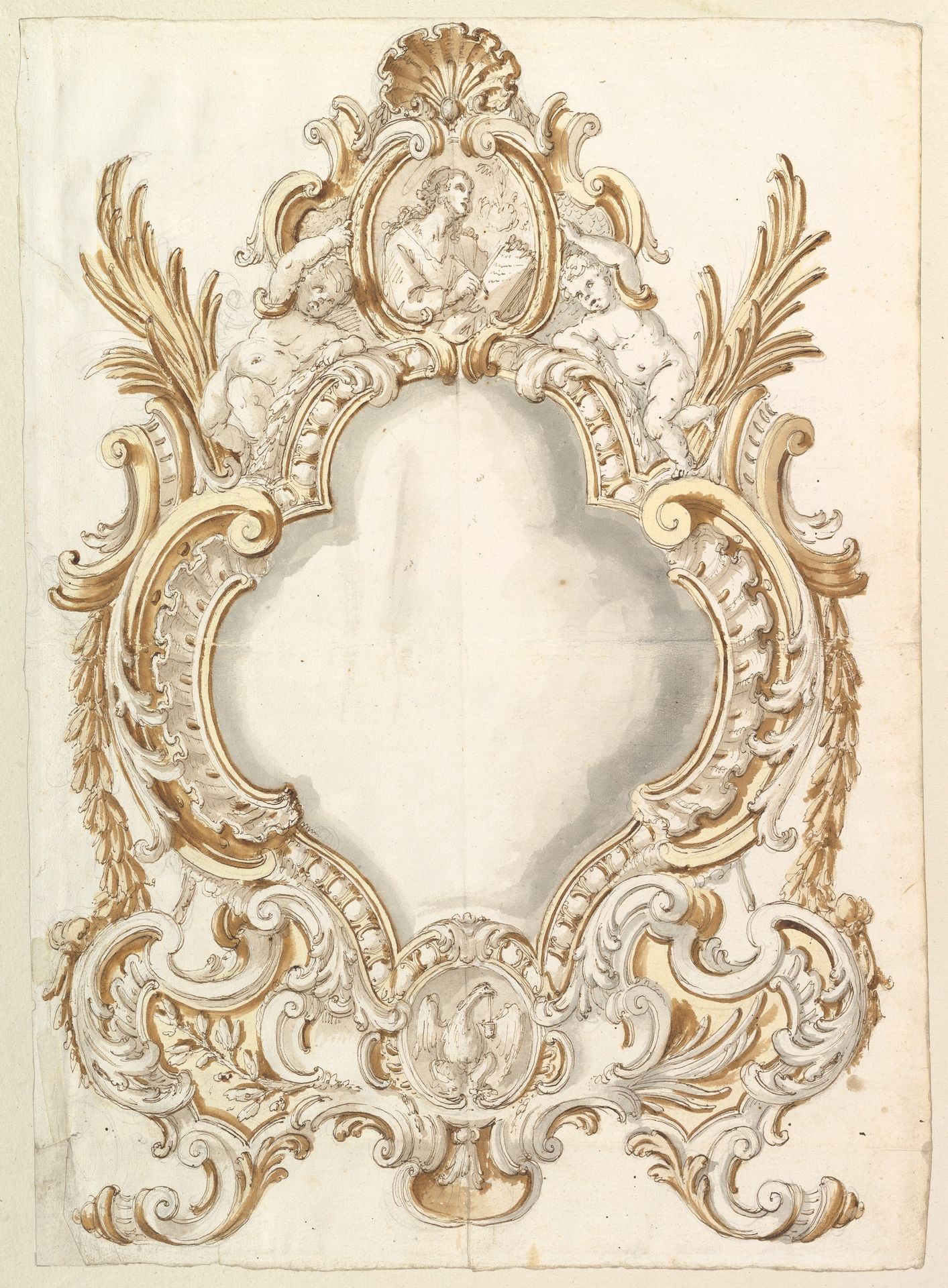 Design for a Carta Gloria by Anonymous