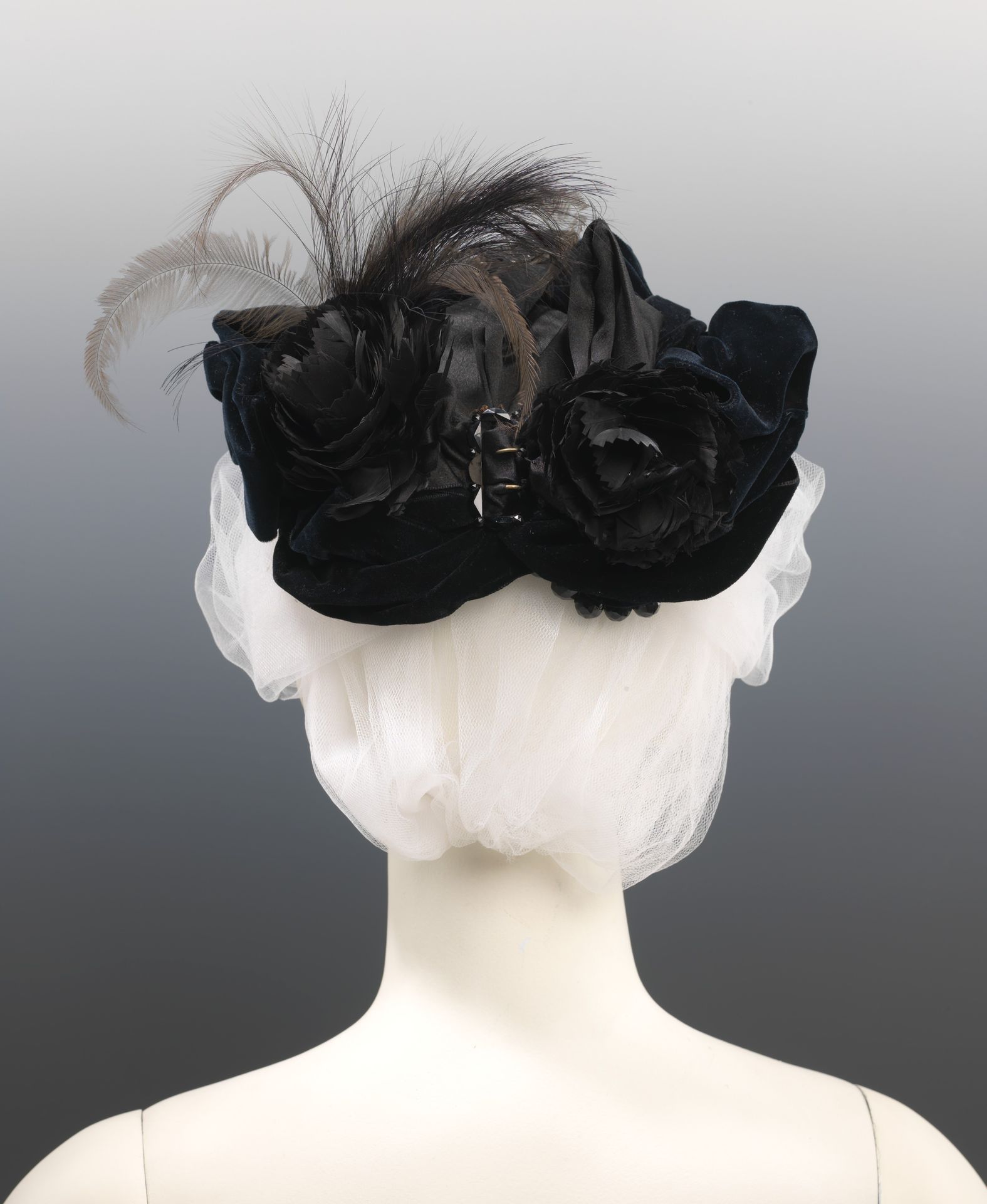 Evening hat by Atherton Fine Millinery