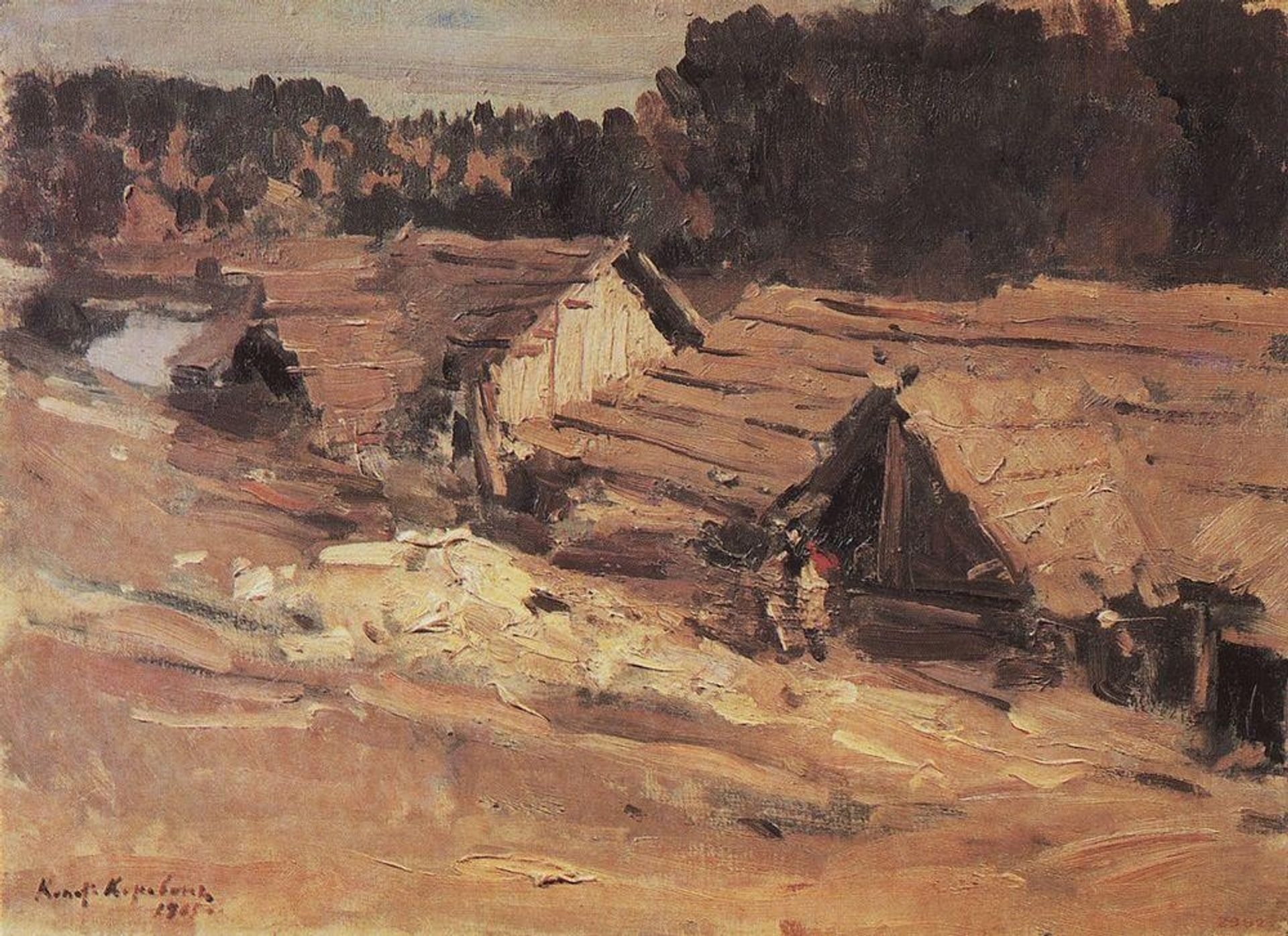 Kem by Konstantin Alexeevich Korovin