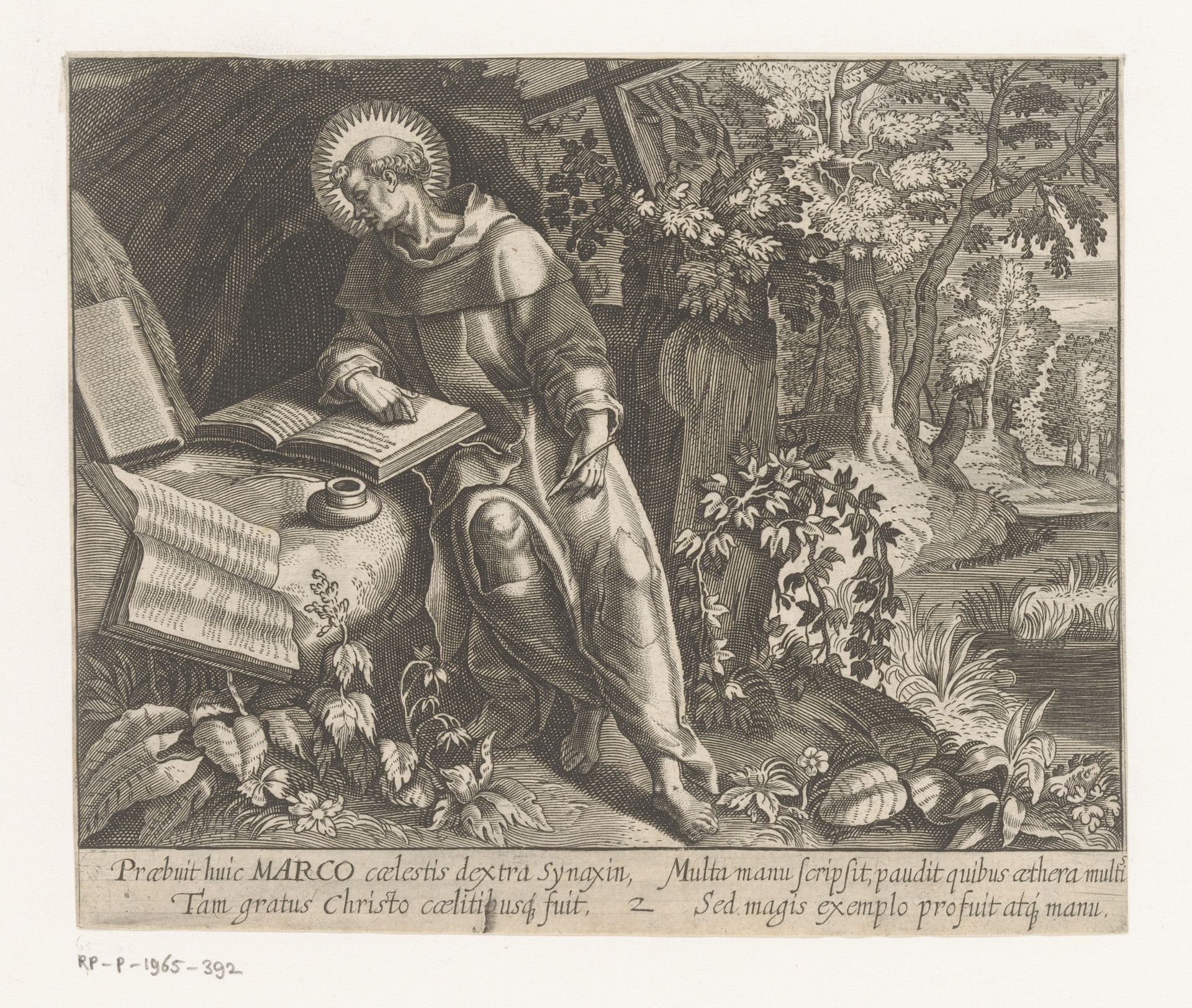 Marcus de kluizenaar by Charles van Boeckel