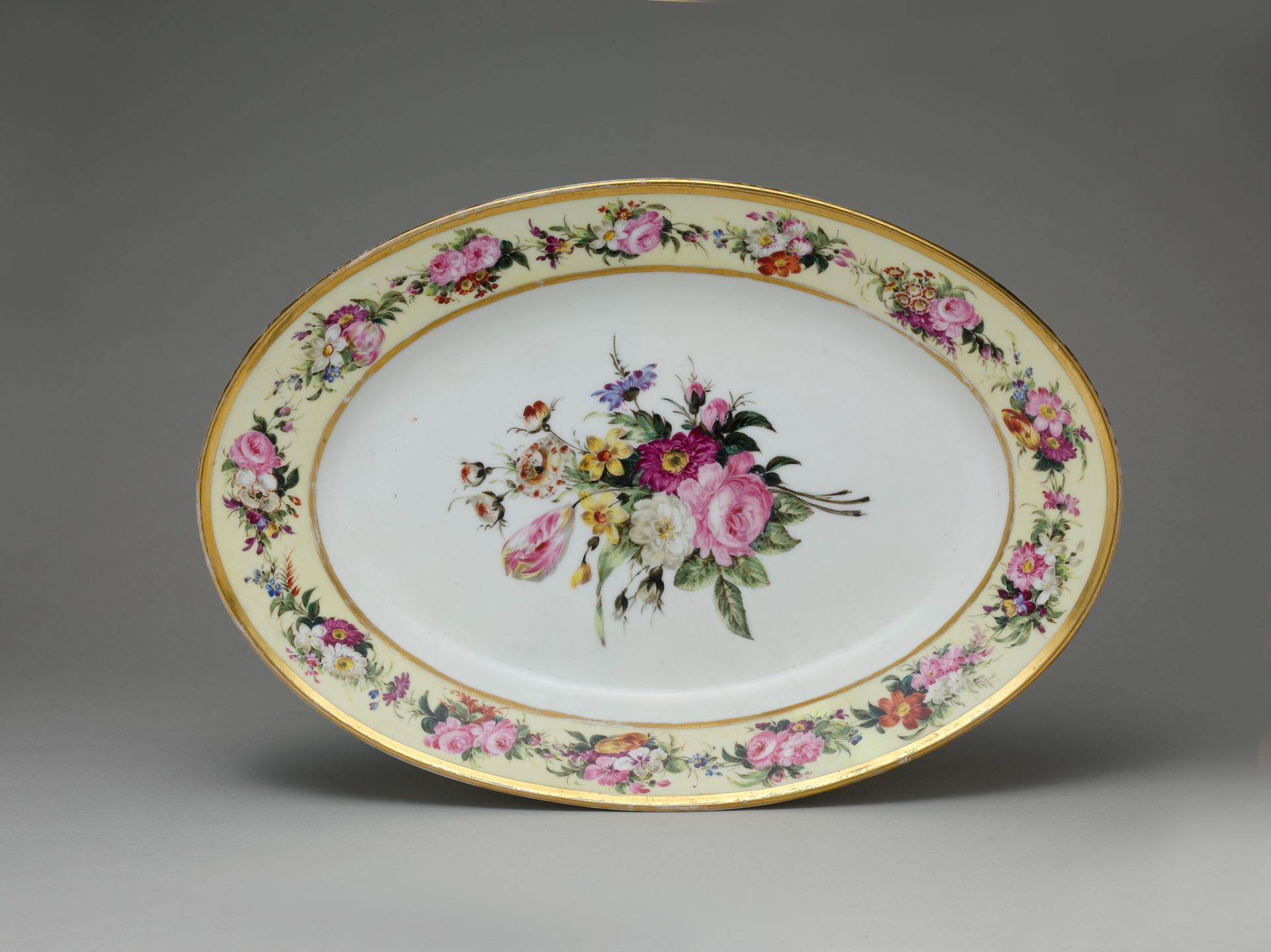 Oval Platter by Marc Schoelcher