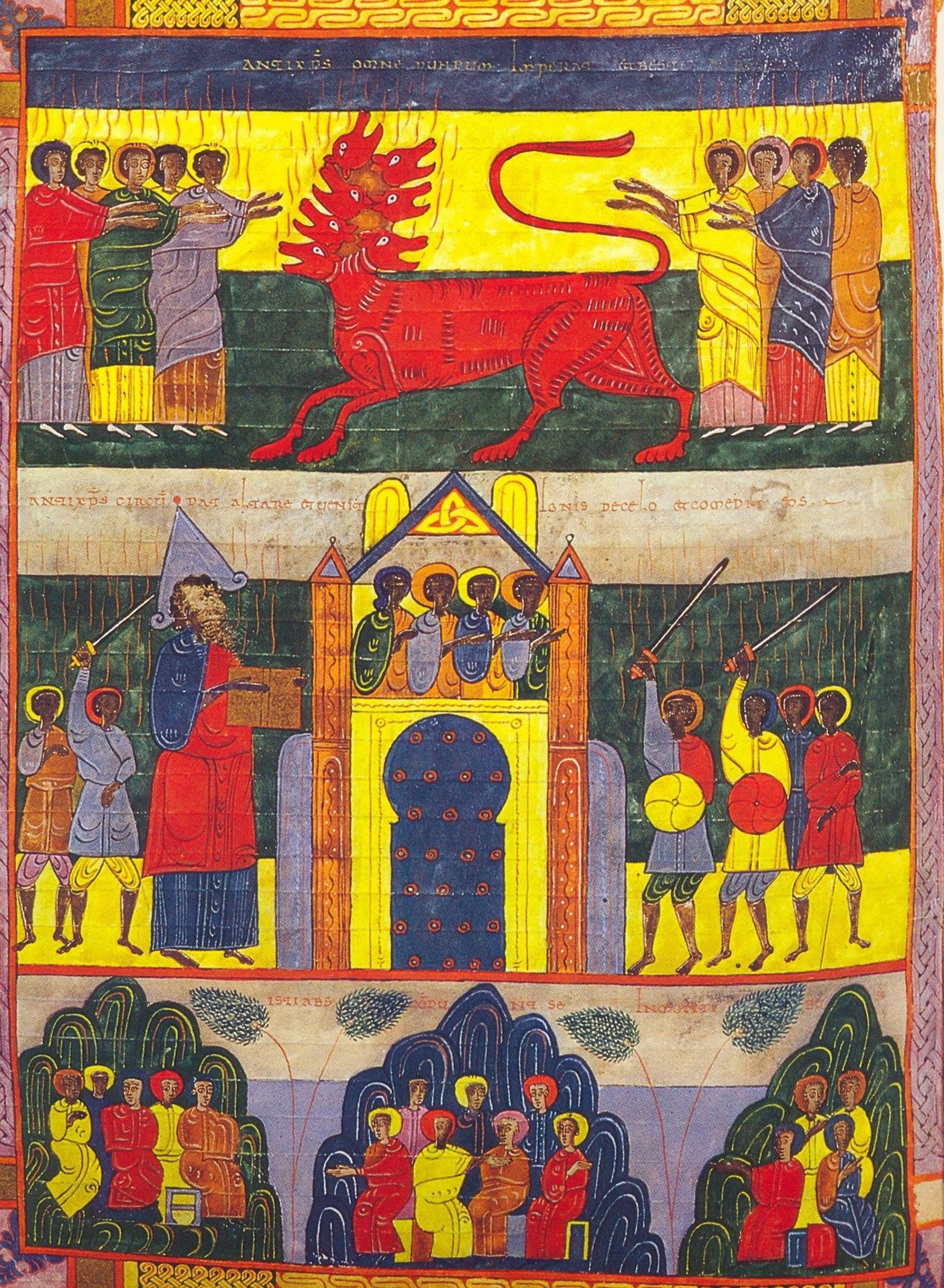 La Bête. Le Faux Prophète. Les Nations. Gog et Magog. Apoc. XX by Facundus