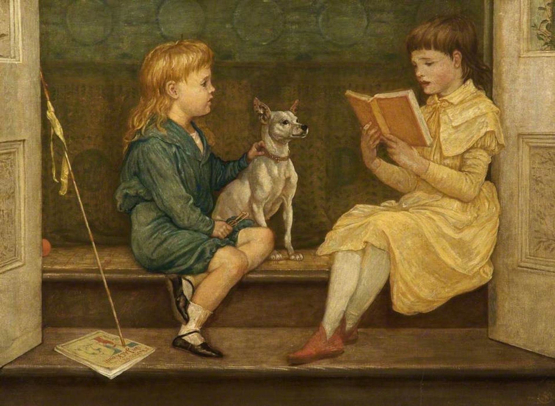 Beatrice and Lionel Crane by Walter Crane