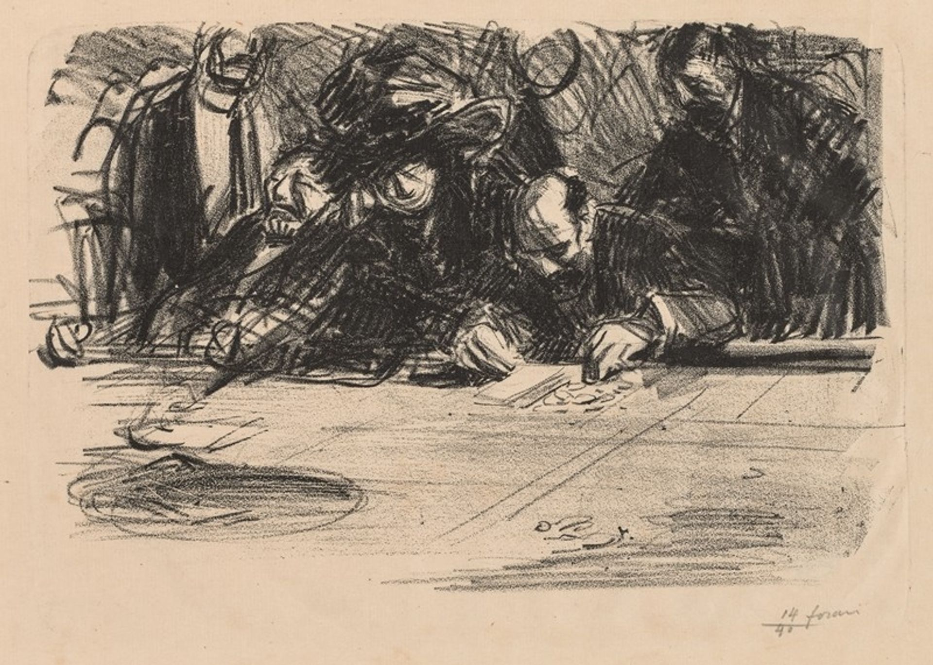 Groupe de joueurs by Jean-Louis Forain