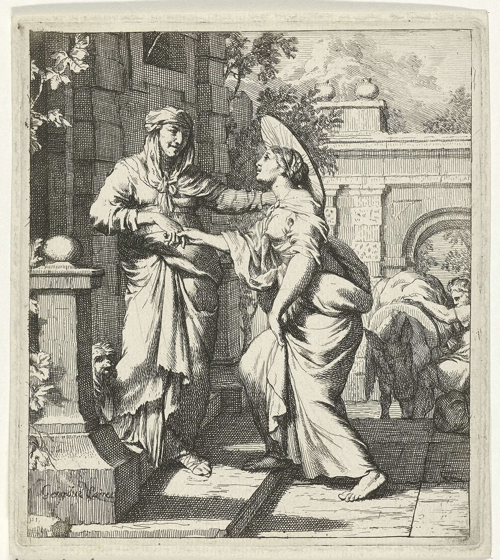 Visitatie by Gerard de Lairesse