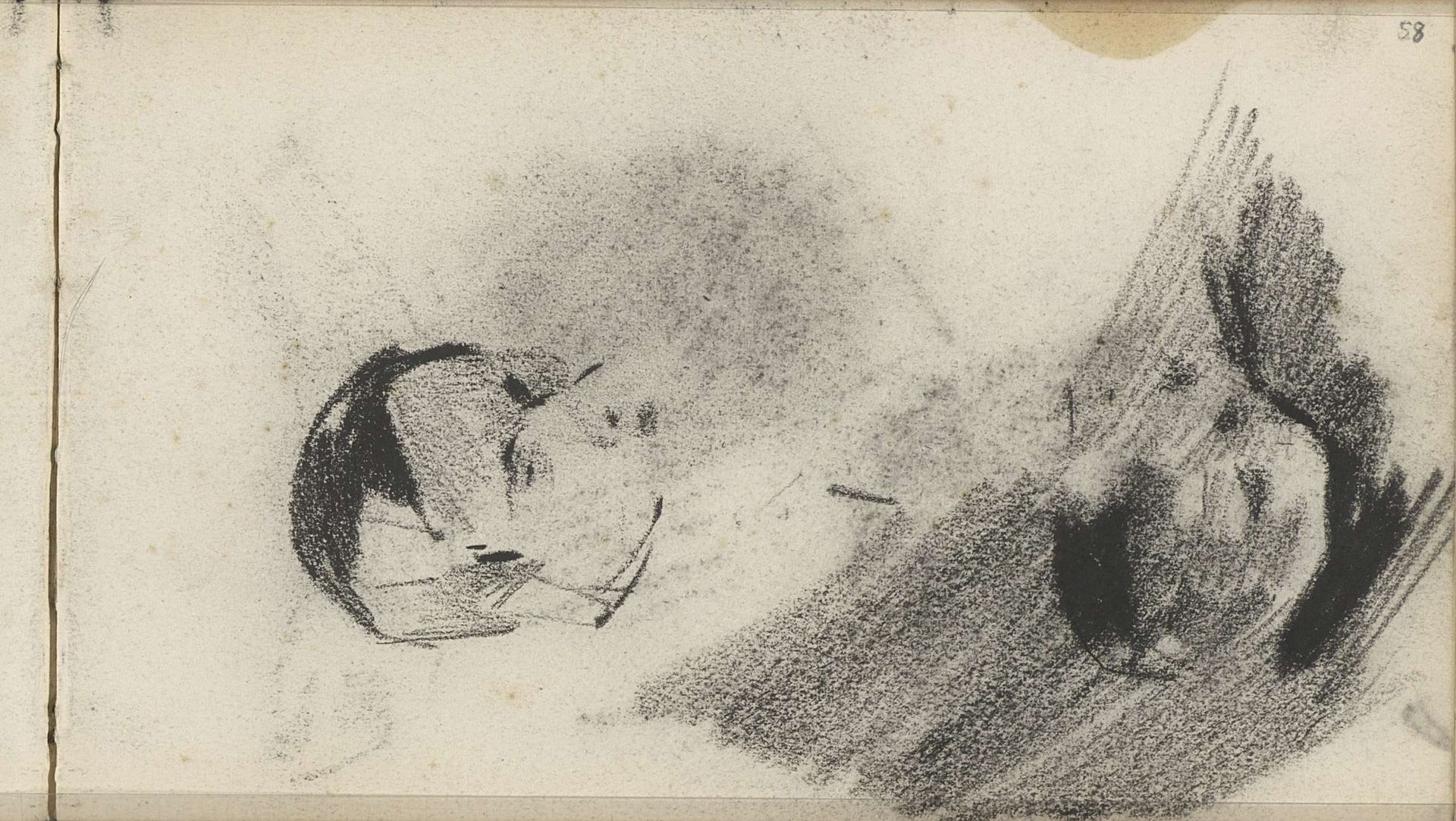 Zittende man by George Hendrik Breitner