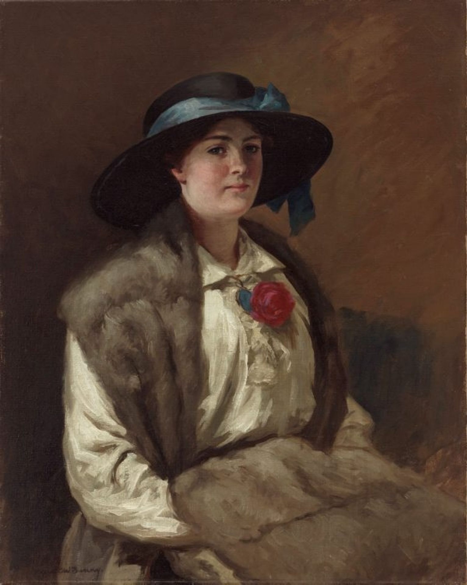Portrait of Miss Hilary Mackinnon by Rupert Bunny