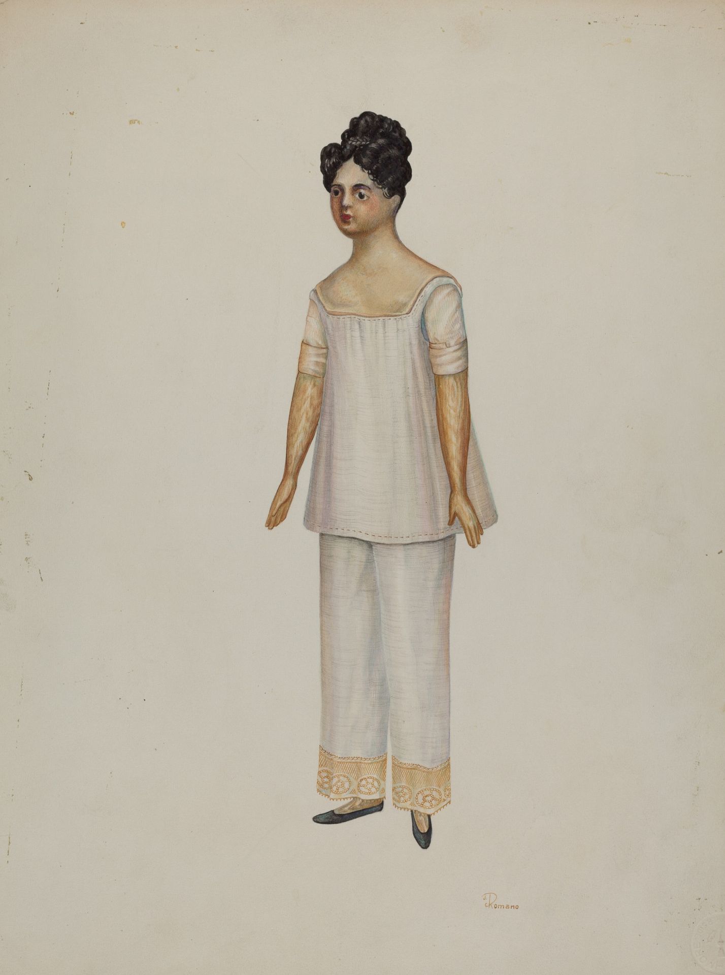 Doll - "Lydia Sherman" by Josephine C. Romano