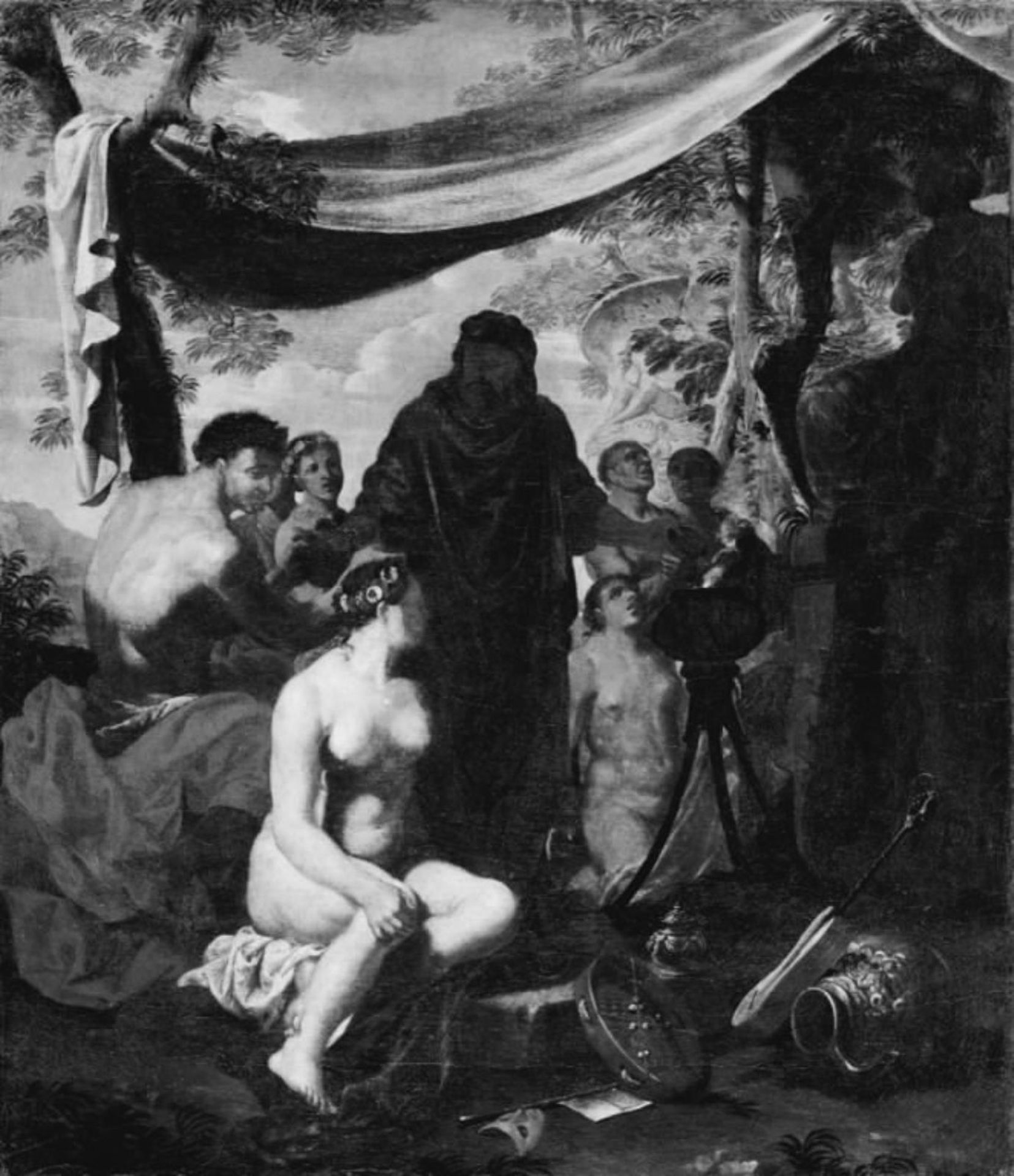 A Pagan Sacrificial Feast by Anonymous