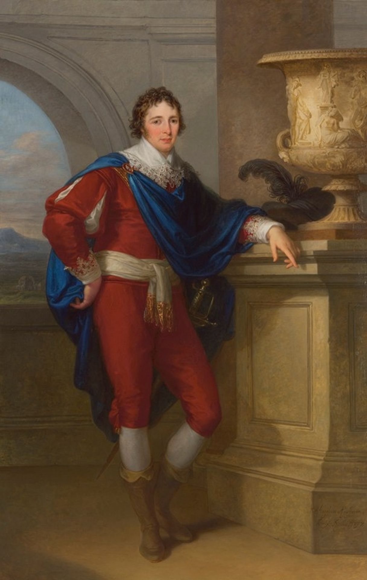 William Henry Lambton by Angelica Kauffmann