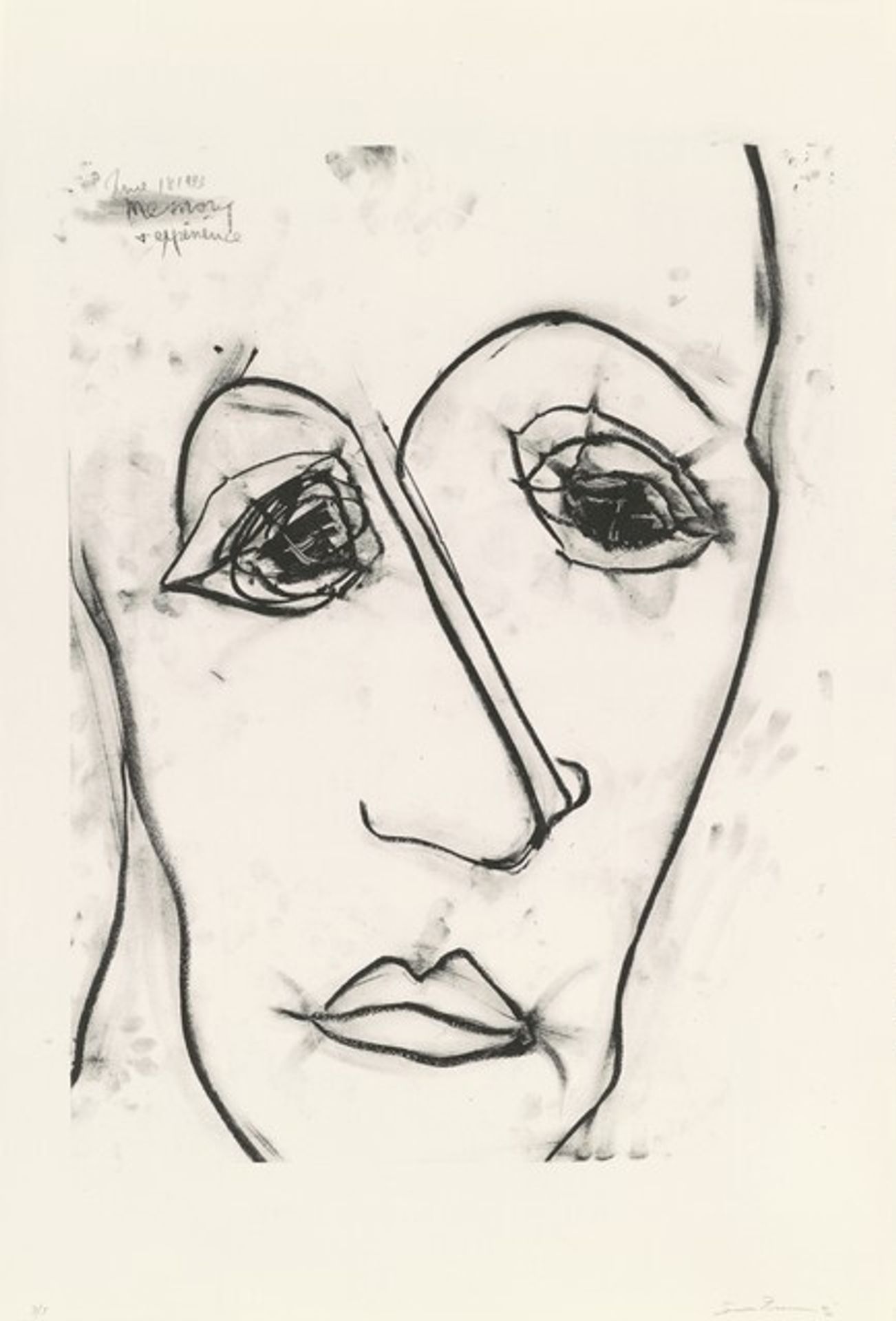 Self-Portrait by Sam Francis