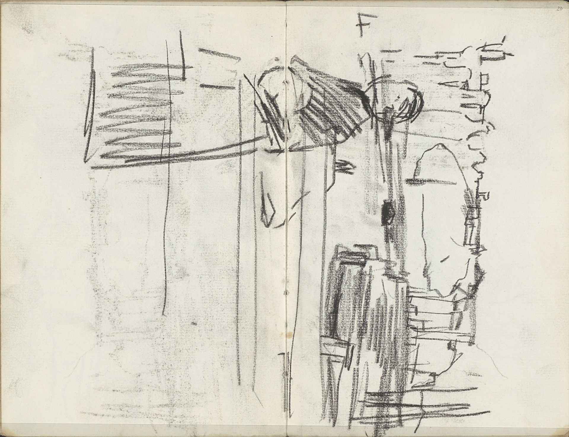 Gezicht in Amsterdam by George Hendrik Breitner