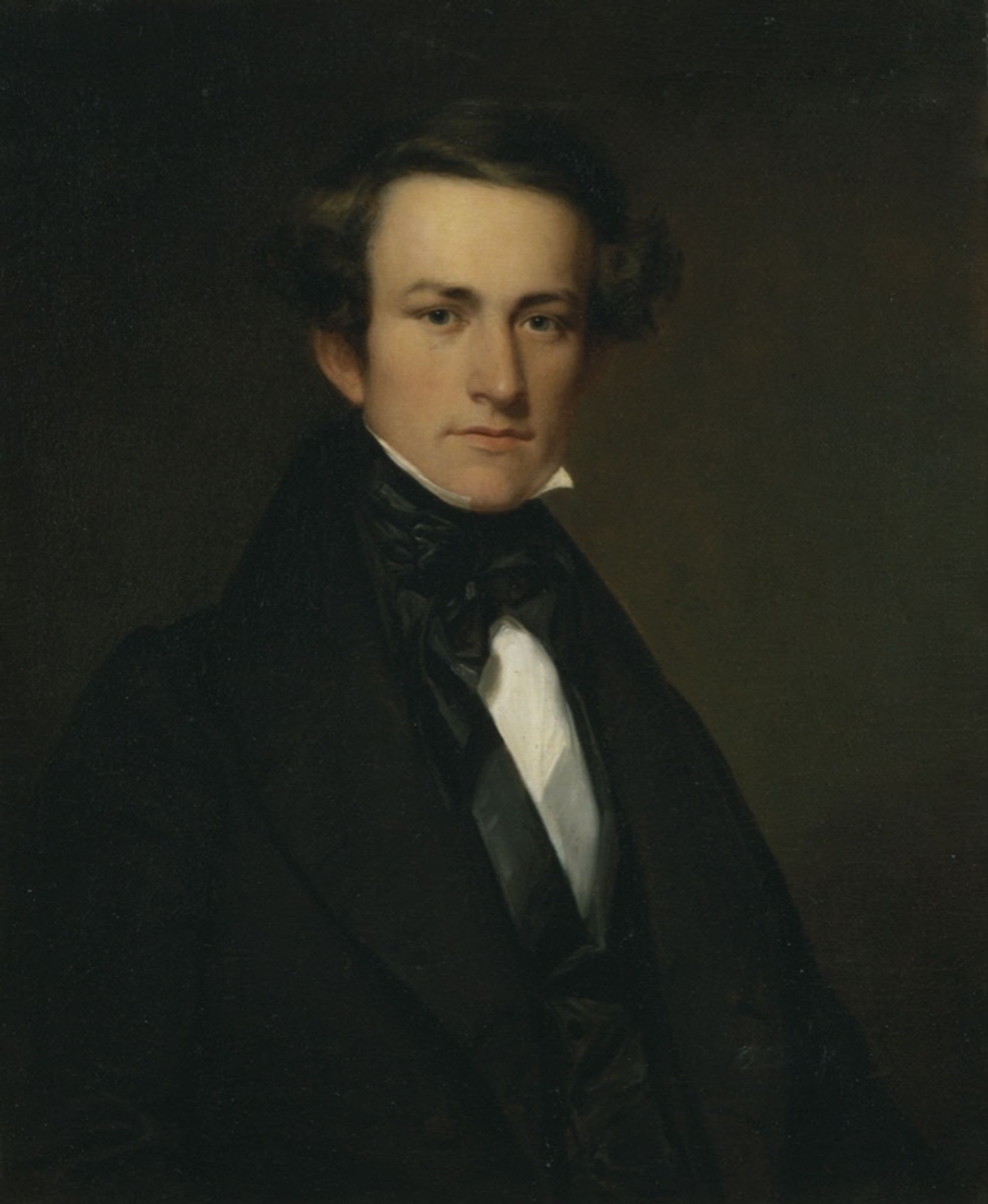 Portrait of John W. Casilear by Asher Brown Durand